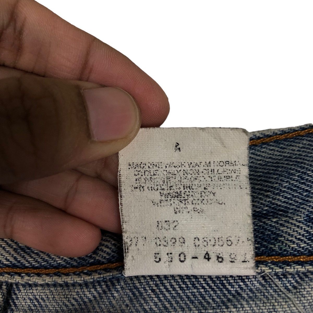 Levi's 🔥VINTAGE DENIM JEANS TROUSERS LEVI’S 550 Size US 32 / EU 48 - 24 Thumbnail