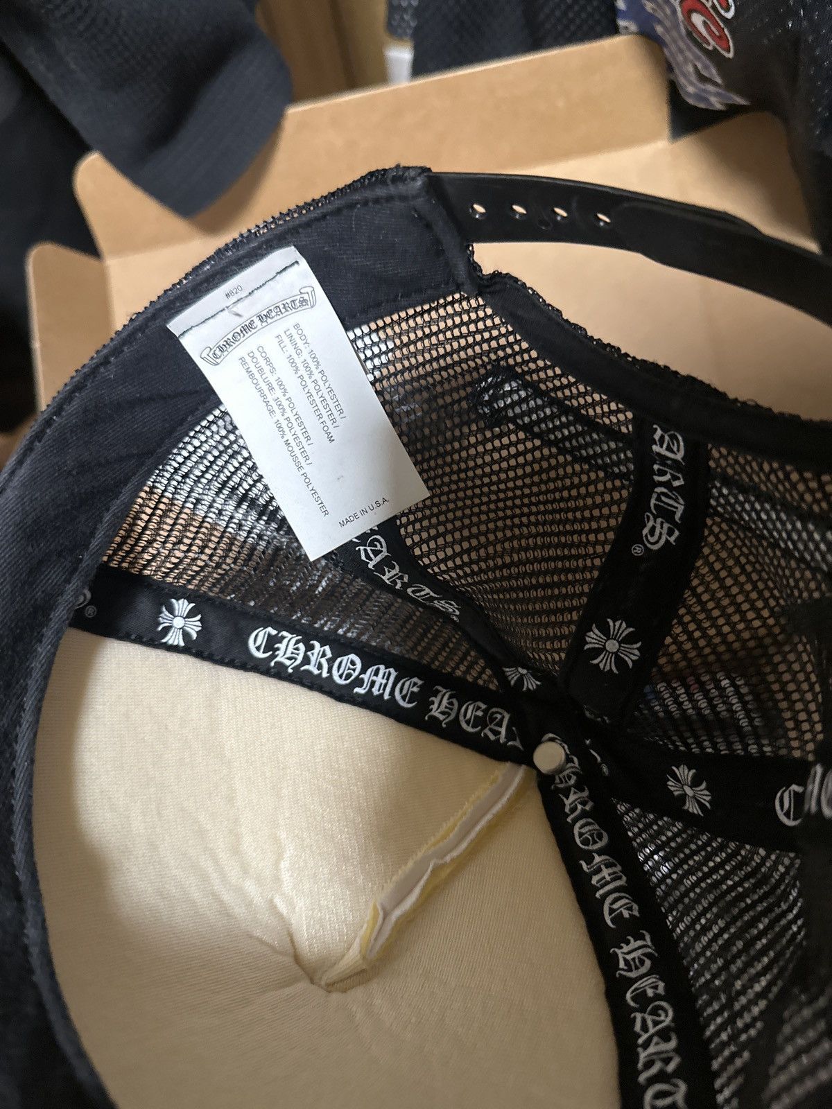 Chrome Hearts EYECHART CH HAT Size ONE SIZE - 6 Thumbnail