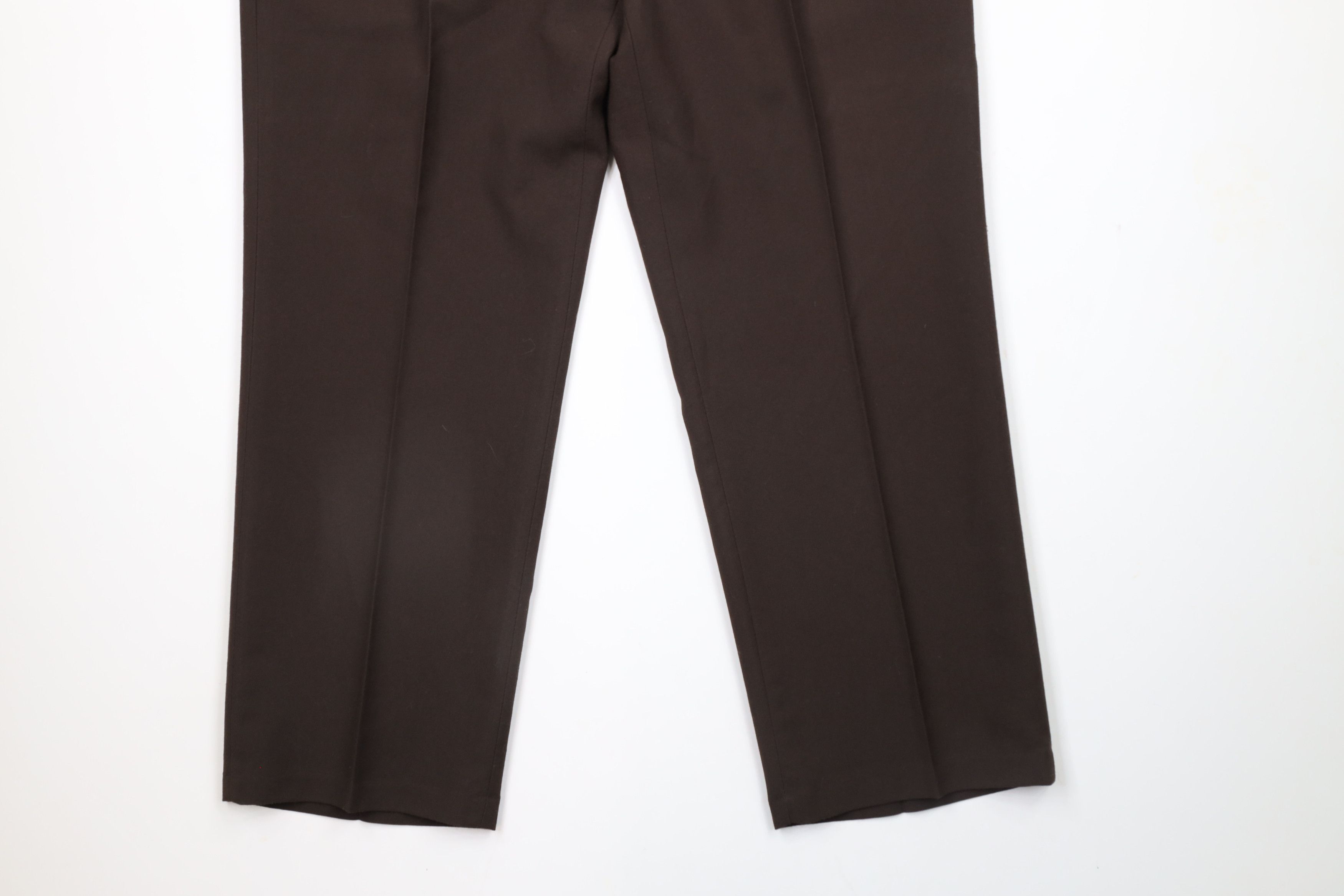 Vintage Vintage 90s Streetwear Bell Bottoms Chino Pants Brown Size US 38 / EU 54 - 4 Thumbnail