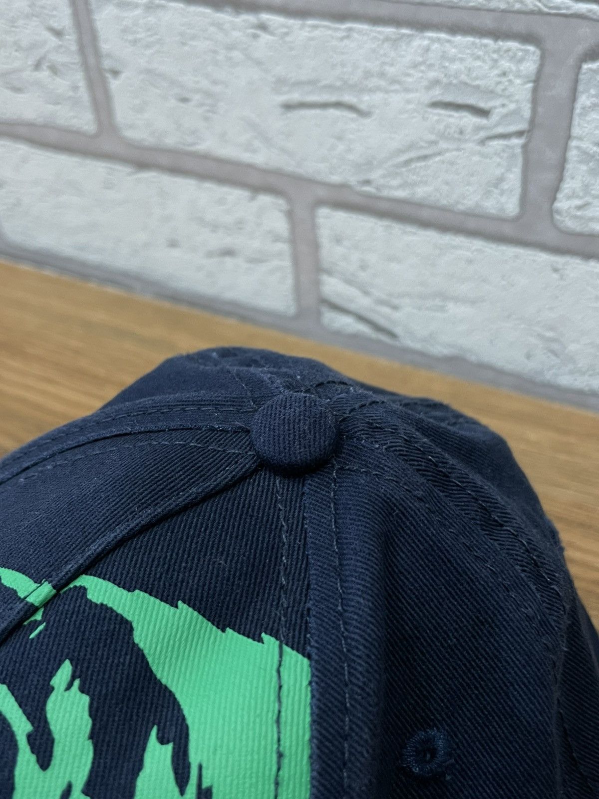 Diesel Diesel Only The Brave Navy Blue kids Teenage Hat Cap Size ONE SIZE - 5 Thumbnail