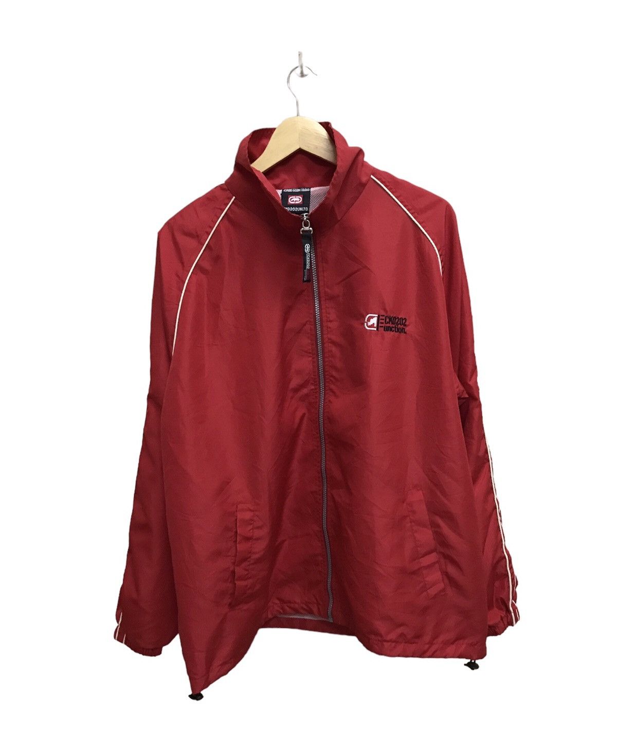 Ecko Unltd. Vintage 90s Encko Funtion Windbreaker Jacket Size US XXL / EU 58 / 5 - 2 Thumbnail