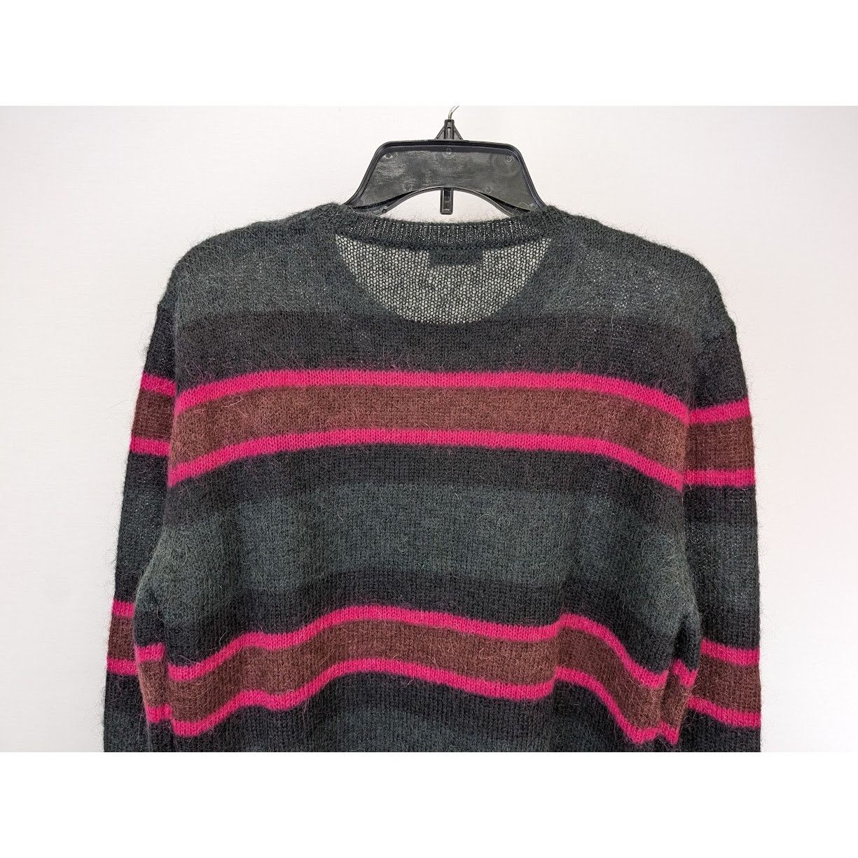 Saint Laurent Paris o1rshd1 Stripe Crewneck Sweaters in Multicolor Size US XL / EU 56 / 4 - 12 Thumbnail