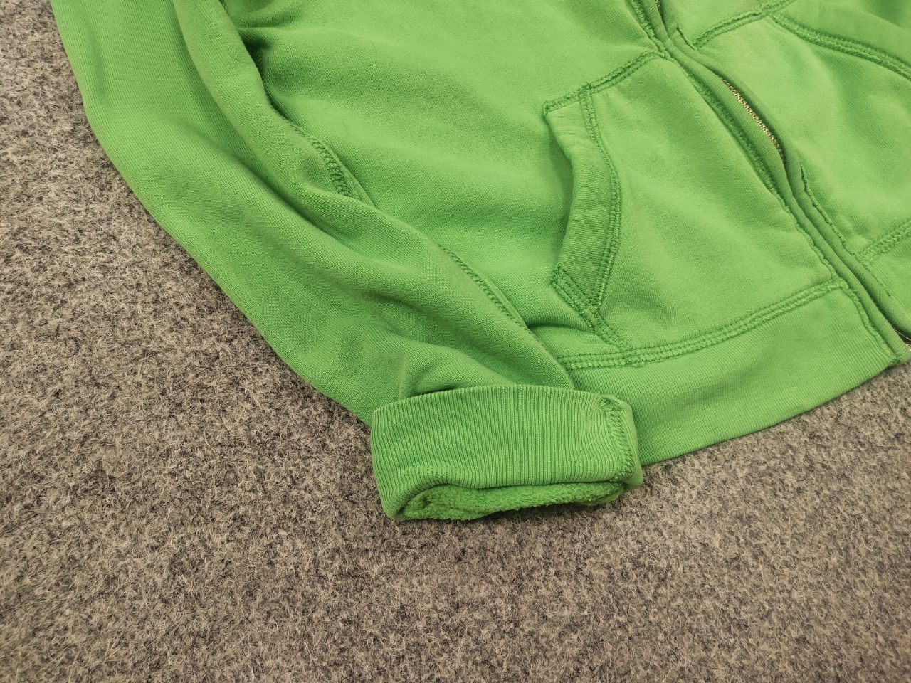 Abercrombie & Fitch Vintage Abercrombie Zip Fur Hoodie Y2K if six was nine LGB Size M / US 6-8 / IT 42-44 - 5 Thumbnail