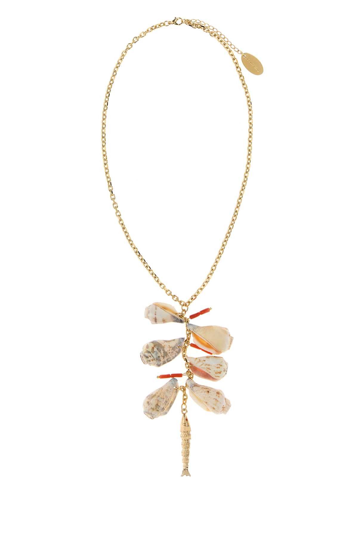 Dsquared2 Gold Metal 2D Necklace Size ONE SIZE - 1 Thumbnail