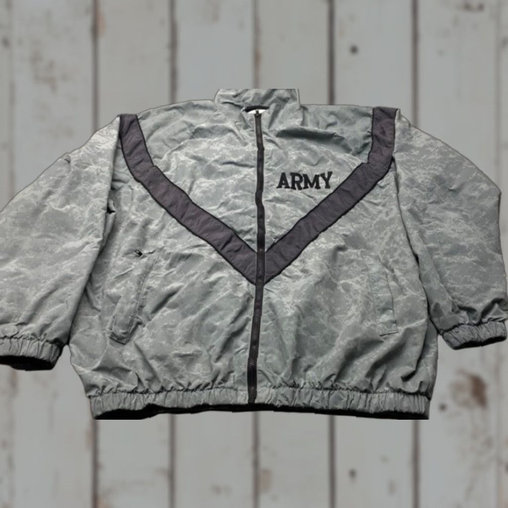 Vintage VINTAGE US Army IPFU Jacket XL Long Windbreaker Shirt? Size US XL / EU 56 / 4 - 1 Thumbnail
