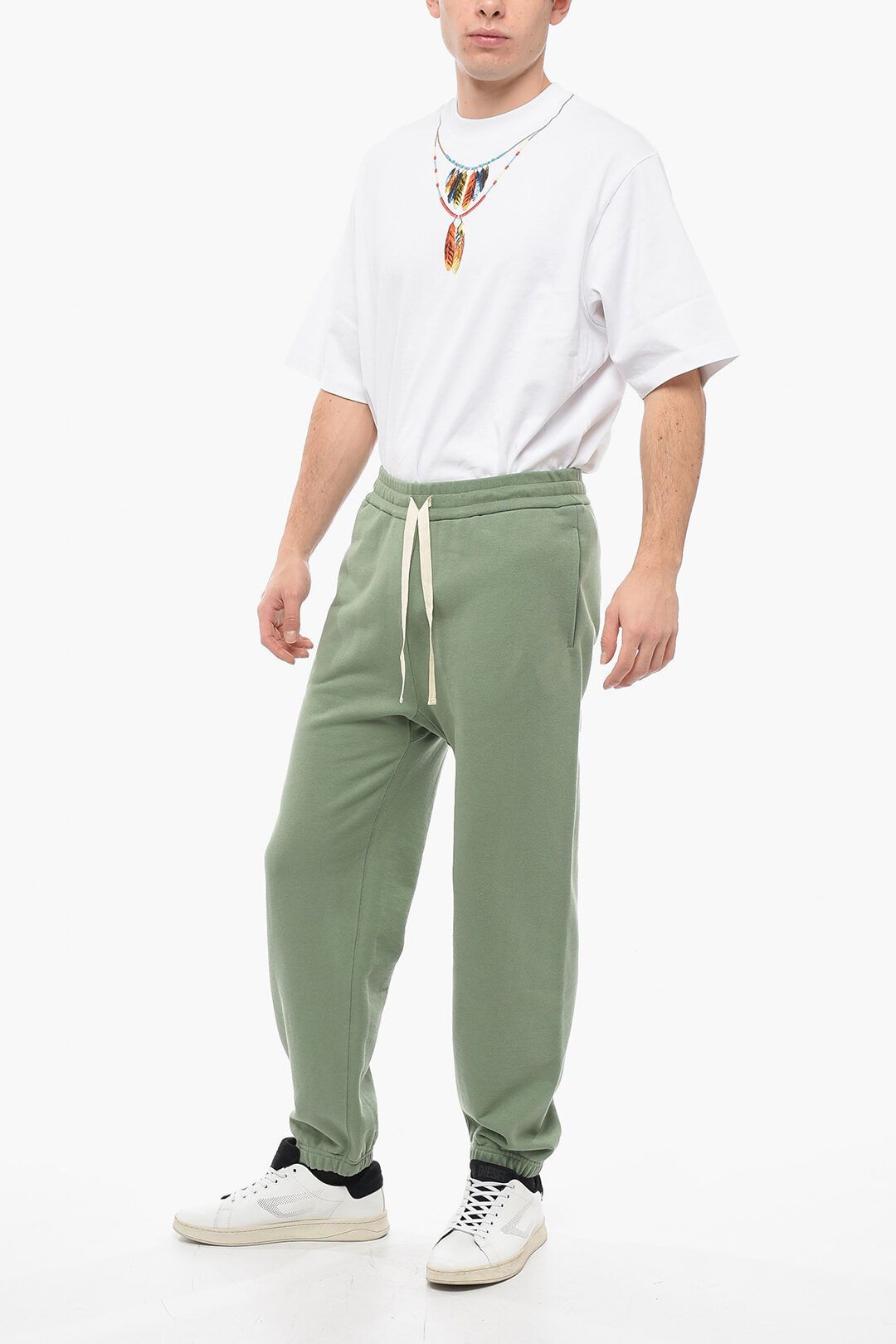 Jil Sander og1mm0625 Sweatpants & Joggers in Green Size US 30 / EU 46 - 4 Thumbnail