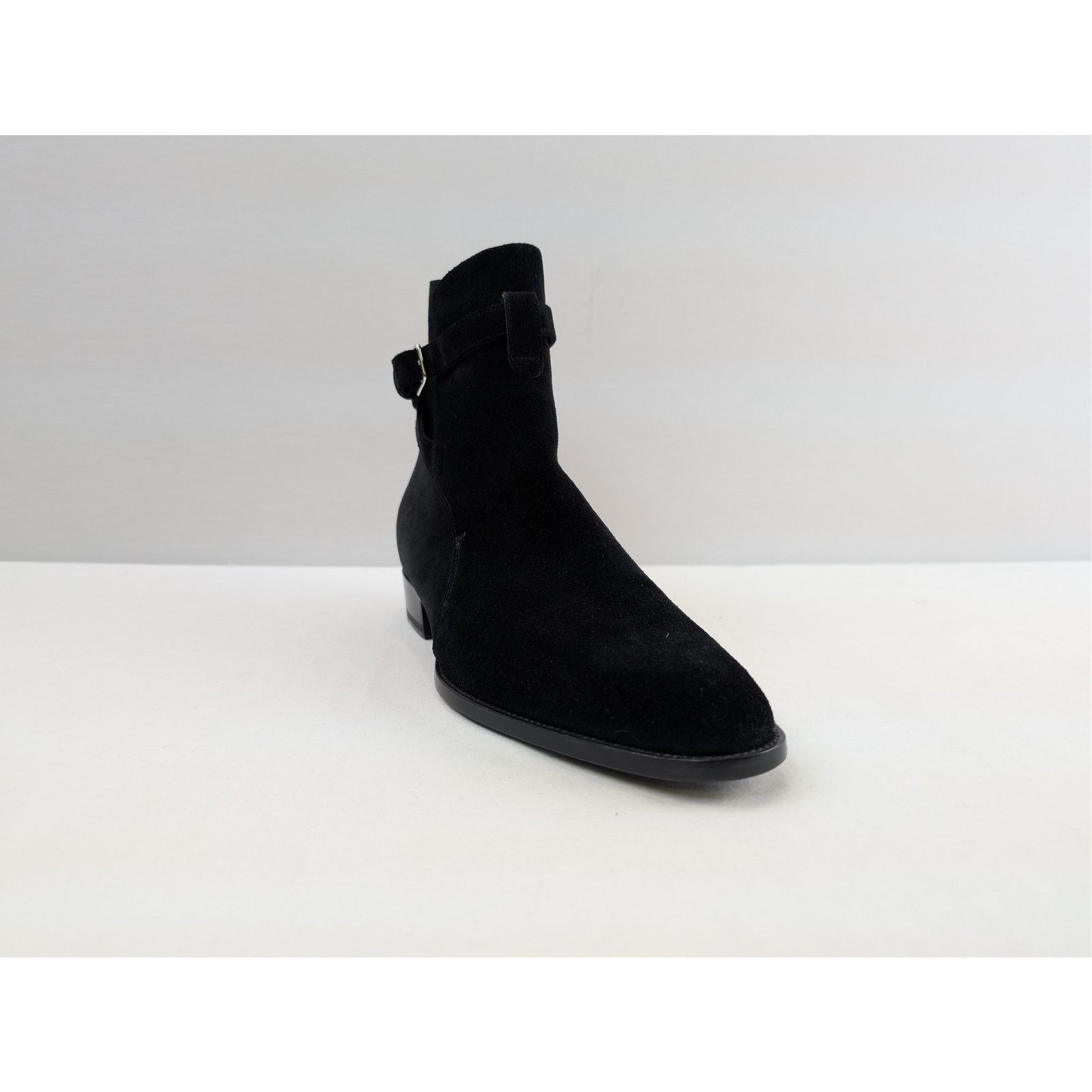 Saint Laurent Paris o1rshd1 Otterproof Wyatt 30 Jodhpur Boots in Nero Size US 7 / EU 40 - 3 Thumbnail