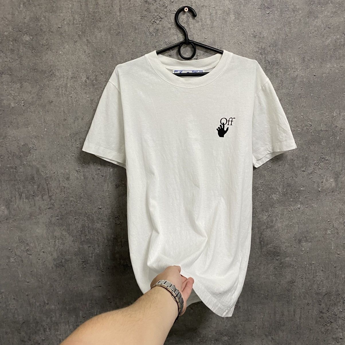 Off-White Off White Red Marker Big Logo T-shirt Size US S / EU 44-46 / 1 - 3 Thumbnail
