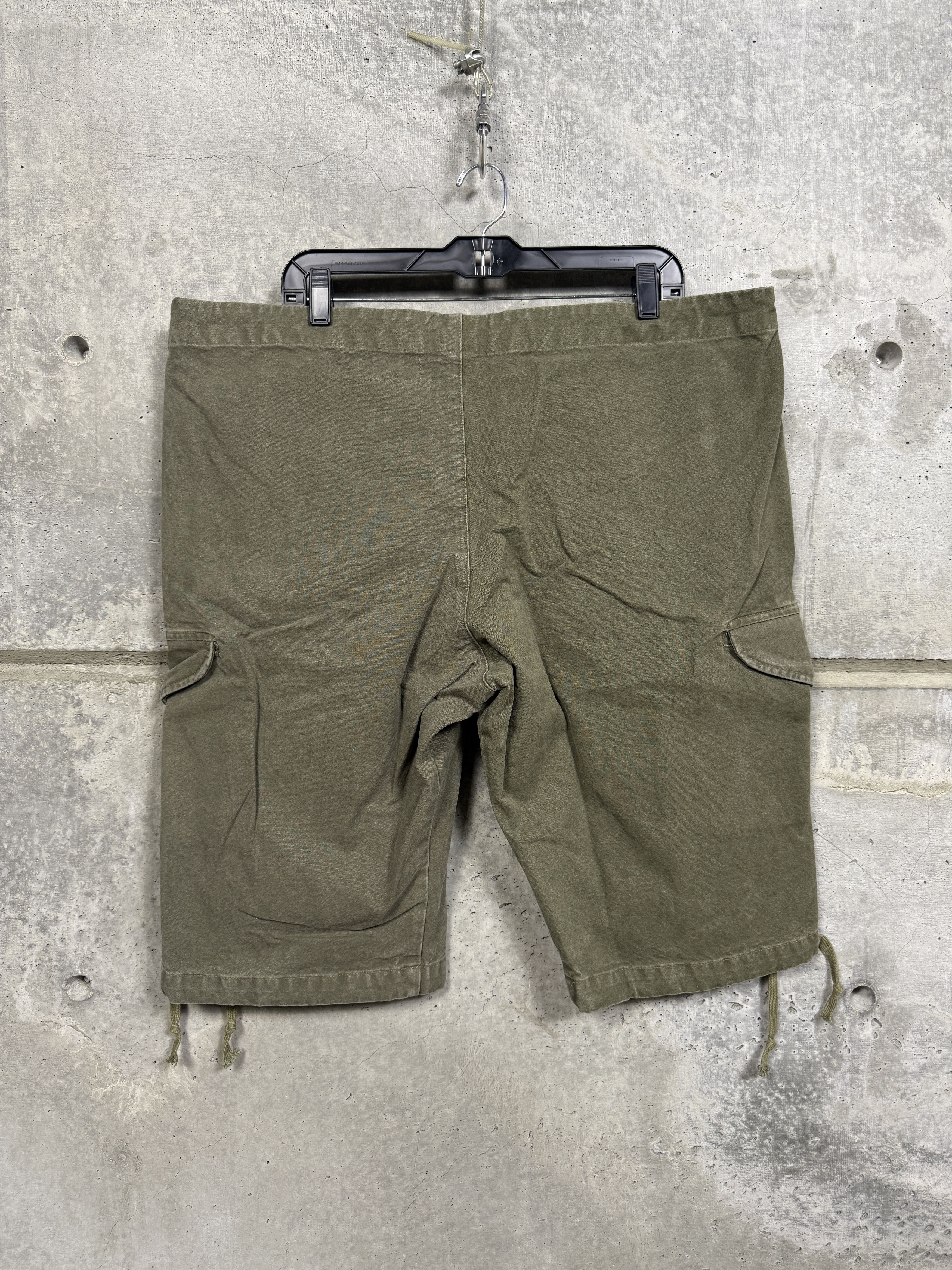 Greg Lauren $1000 Greg Lauren Army Jacket Shorts Size US 36 / EU 52 - 2 Thumbnail