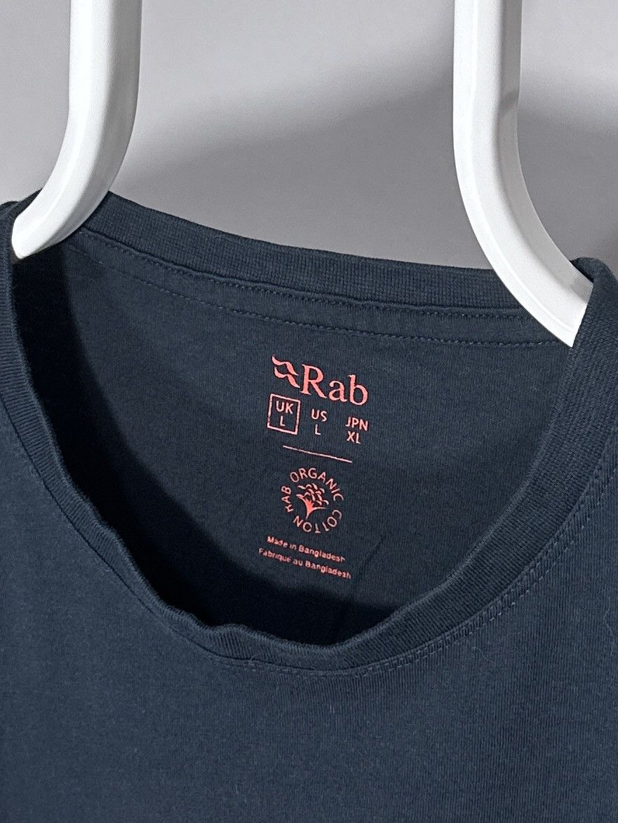Rab Rab Stance Logo Gorpcore Outdoor Style Tshirt Size US L / EU 52-54 / 3 - 4 Thumbnail