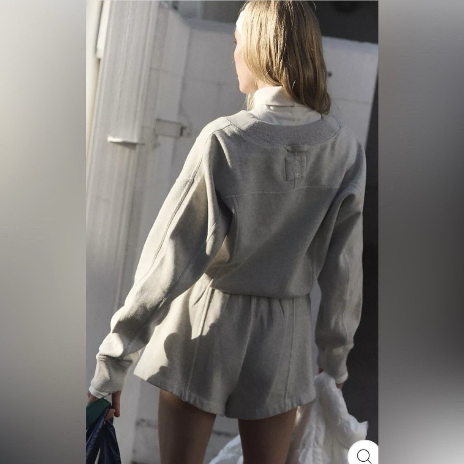 Free People Free People NWT Intercept Romper Medium in Heather Gray Size M / US 6-8 / IT 42-44 - 6 Thumbnail