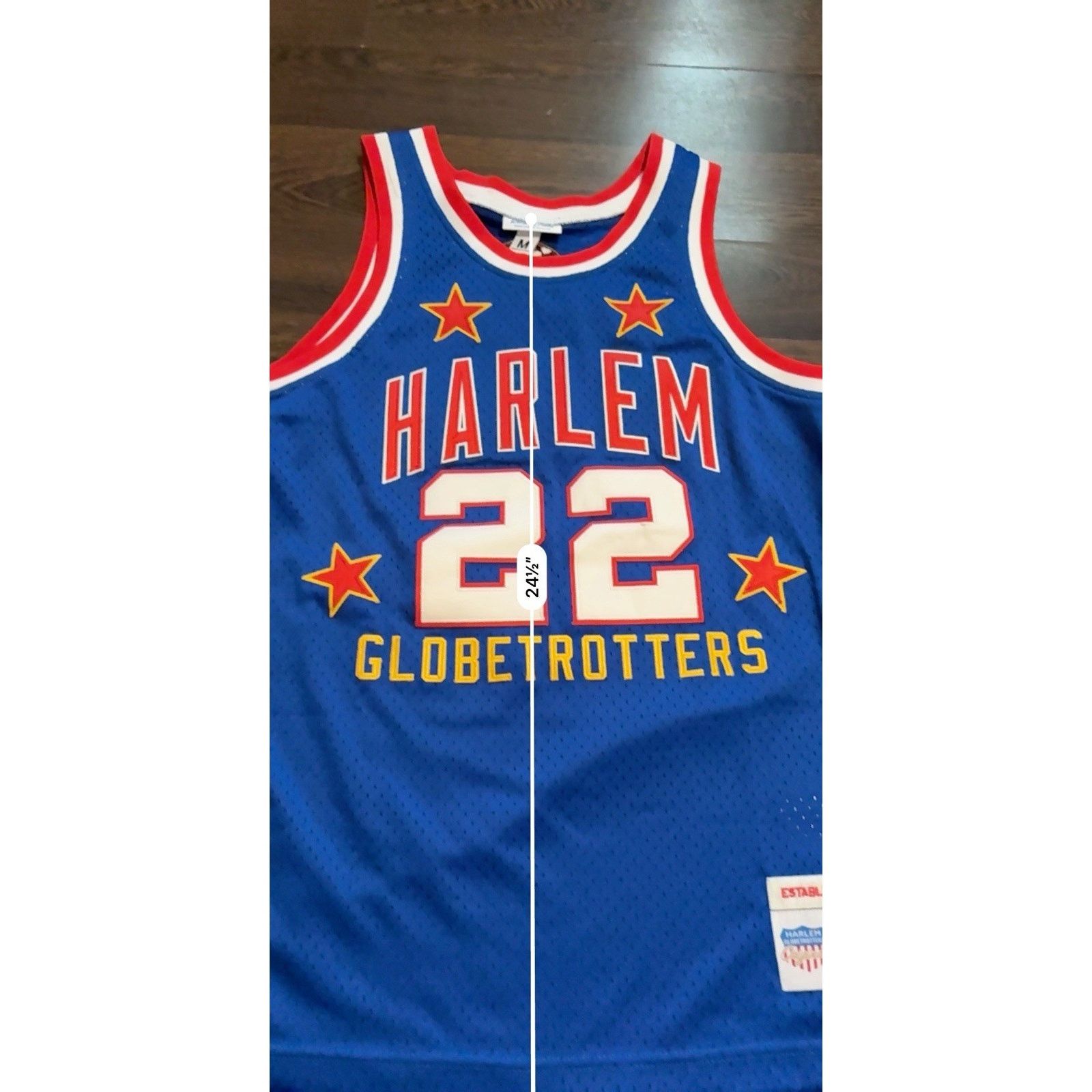 Harlem Globetrotters HARLEM GLOBETROTTERS (CURLEY NEAL #22) RINGS&CRWNS JERSEY M Size US M / EU 48-50 / 2 - 11 Thumbnail
