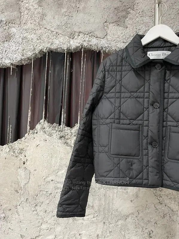Dior Dior Black Women's Winter Cotton Jacket . Size XXS / US 00 / IT 34 - 3 Thumbnail