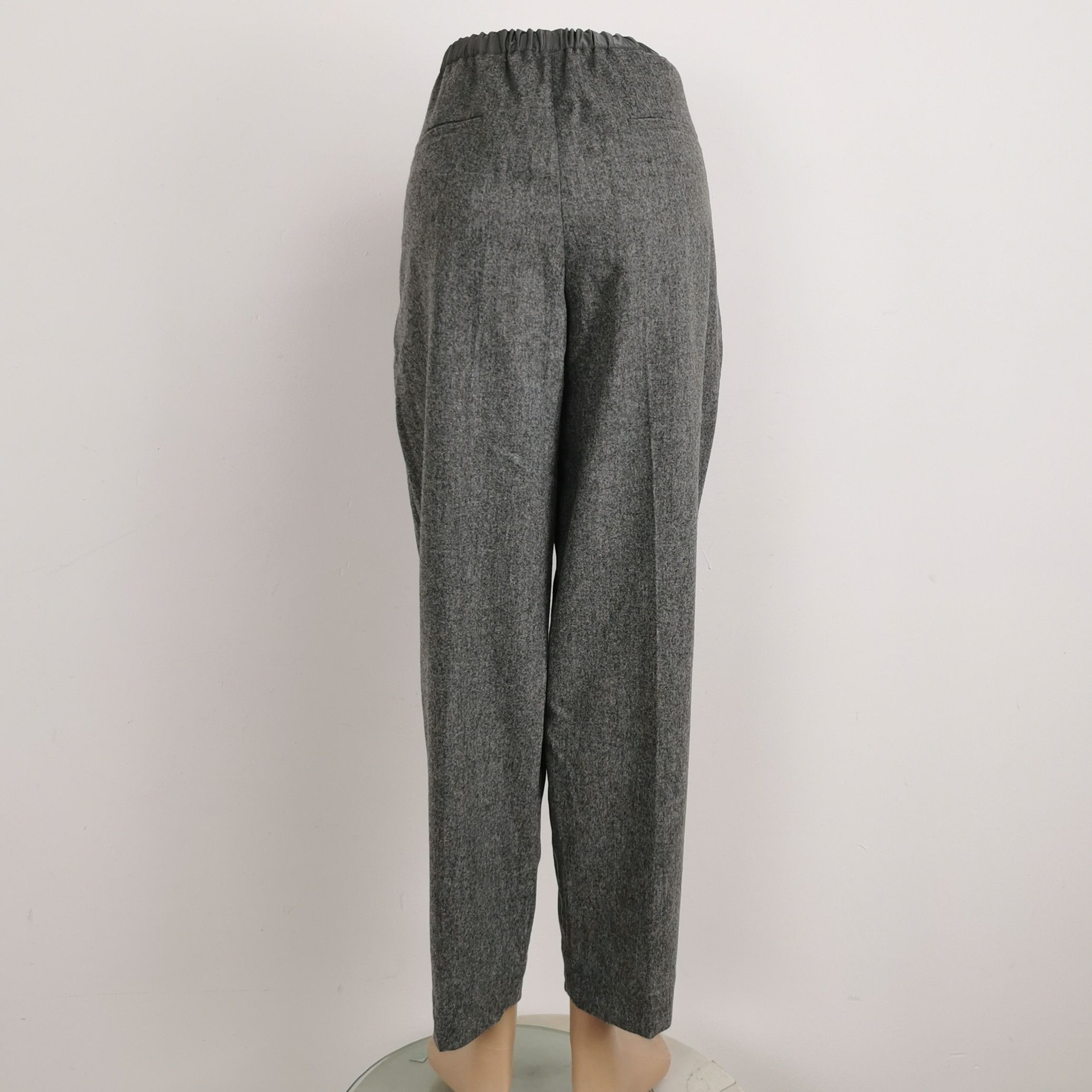 Jil Sander JIL SANDER JIL SANDER Wool Blend Solid Color Trousers Size Size US 27 - 2 Thumbnail