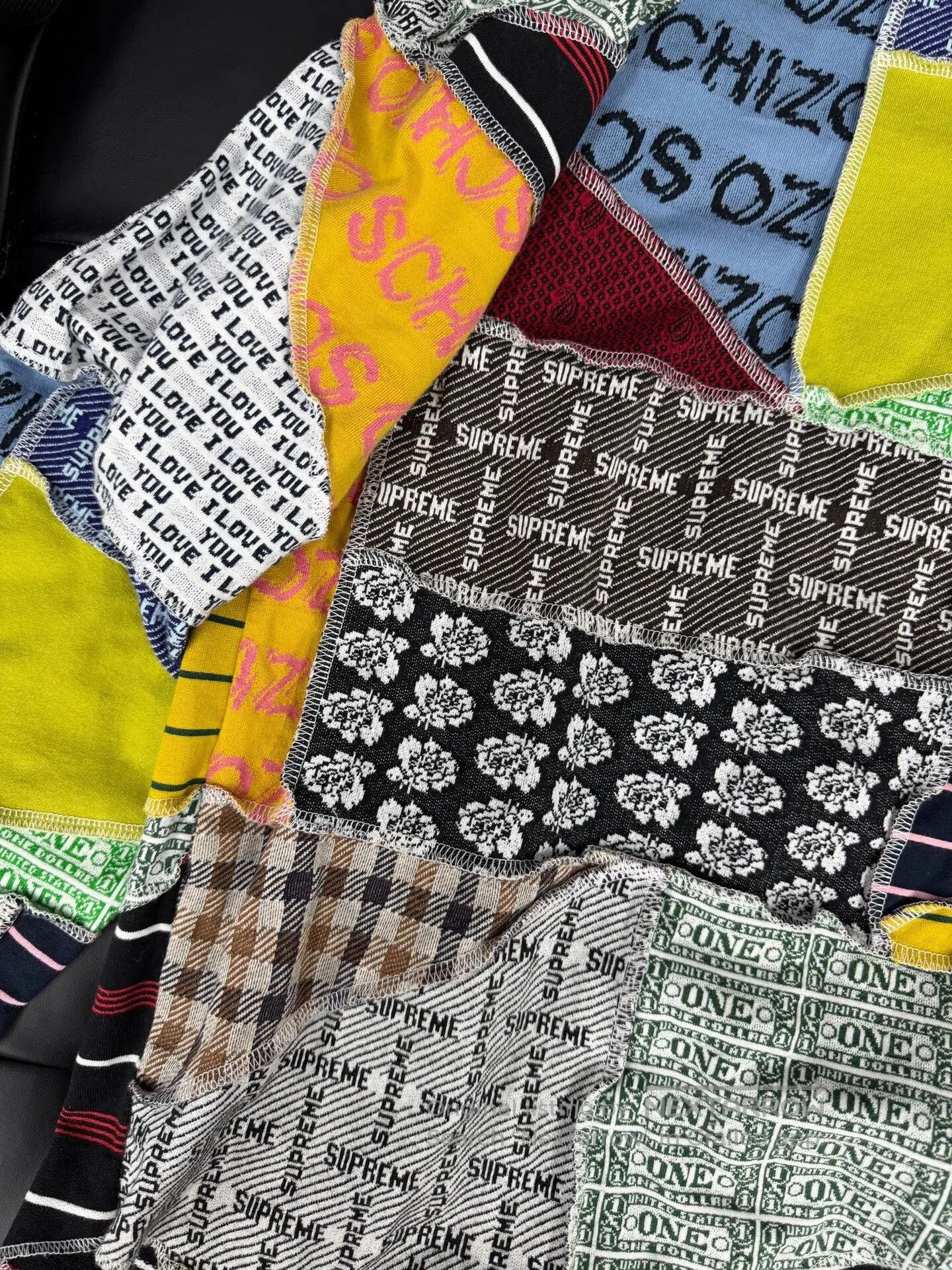 Supreme Supreme Patchwork Jacquard Long Sleeve Top. Size US S / EU 44-46 / 1 - 3 Thumbnail