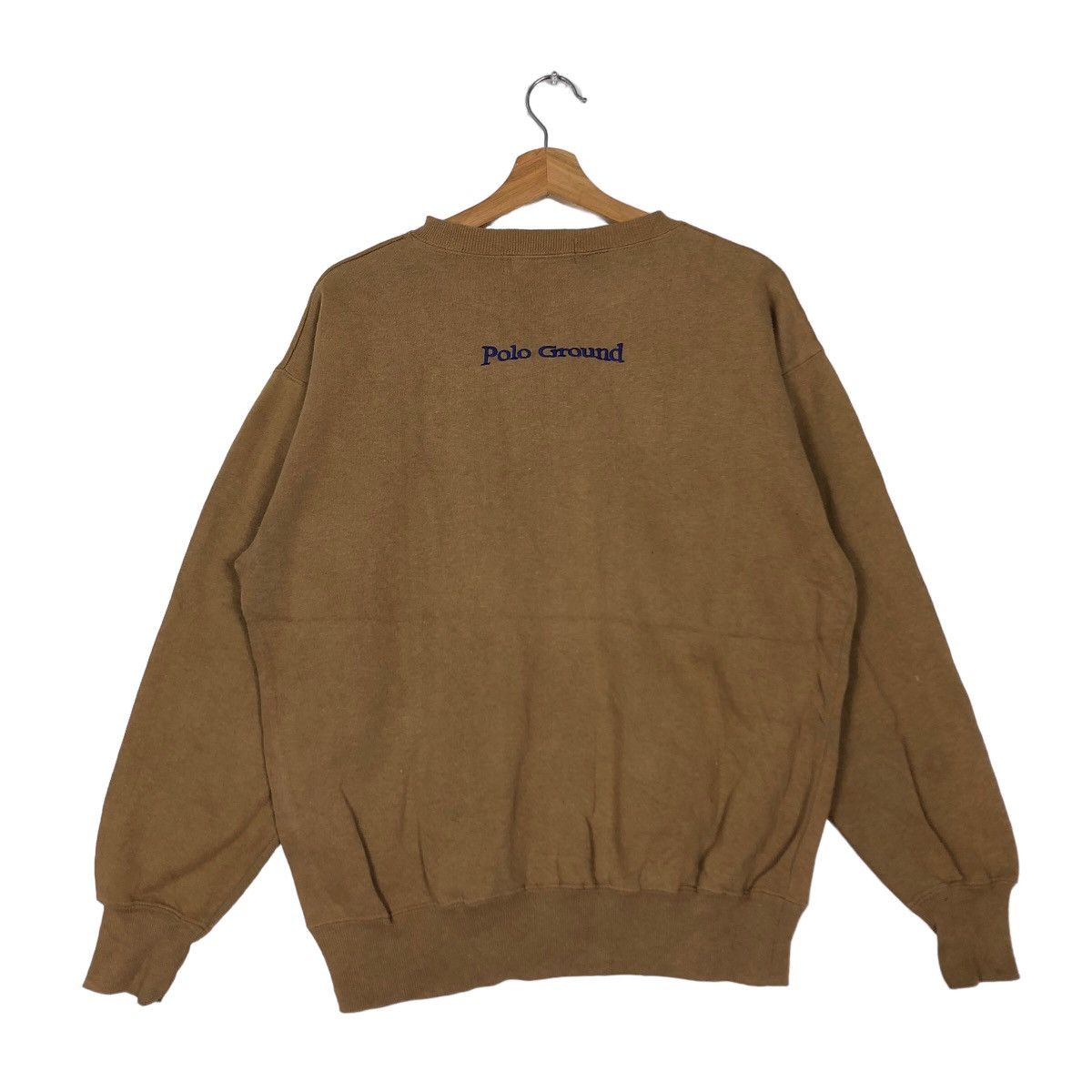 Japanese Brand 🔥90’s Vintage Sweatshirt Crewneck Polo Ground Sport Size US M / EU 48-50 / 2 - 8 Thumbnail