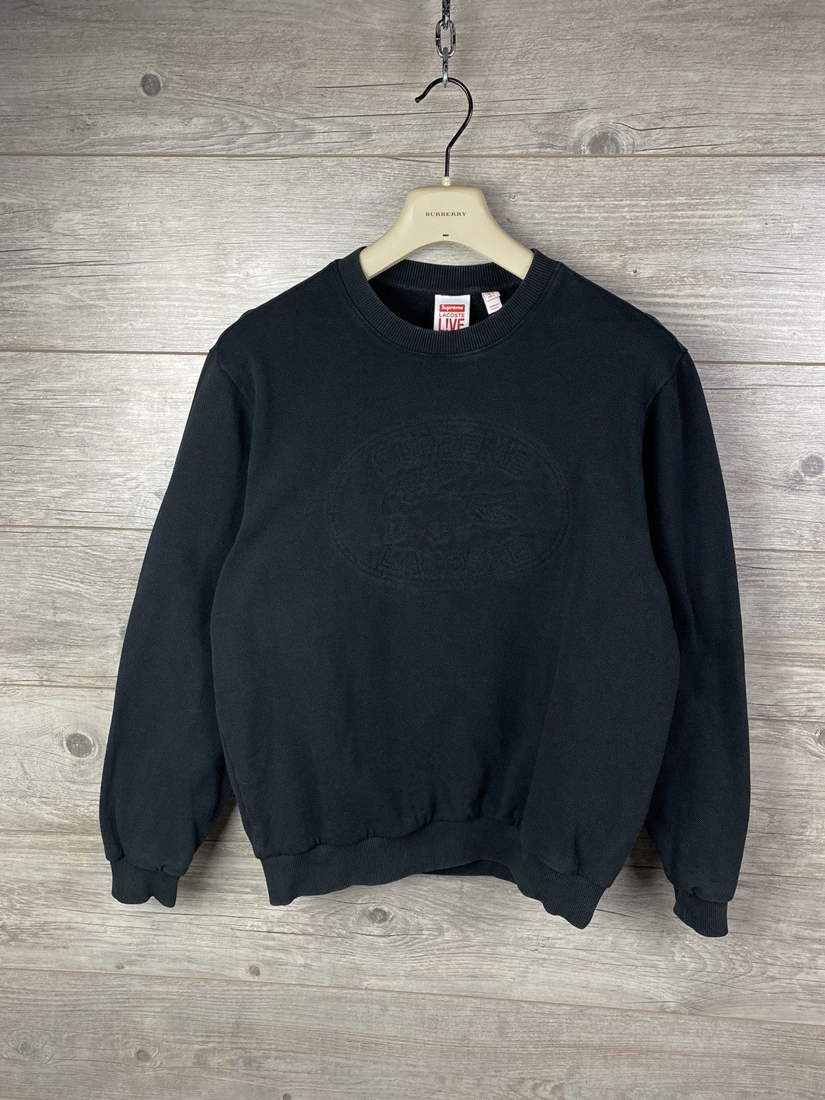 Lacoste × Supreme Sweatshirt in collaboration Lacoste Live Supreme Size L Size US L / EU 52-54 / 3 - 3 Thumbnail