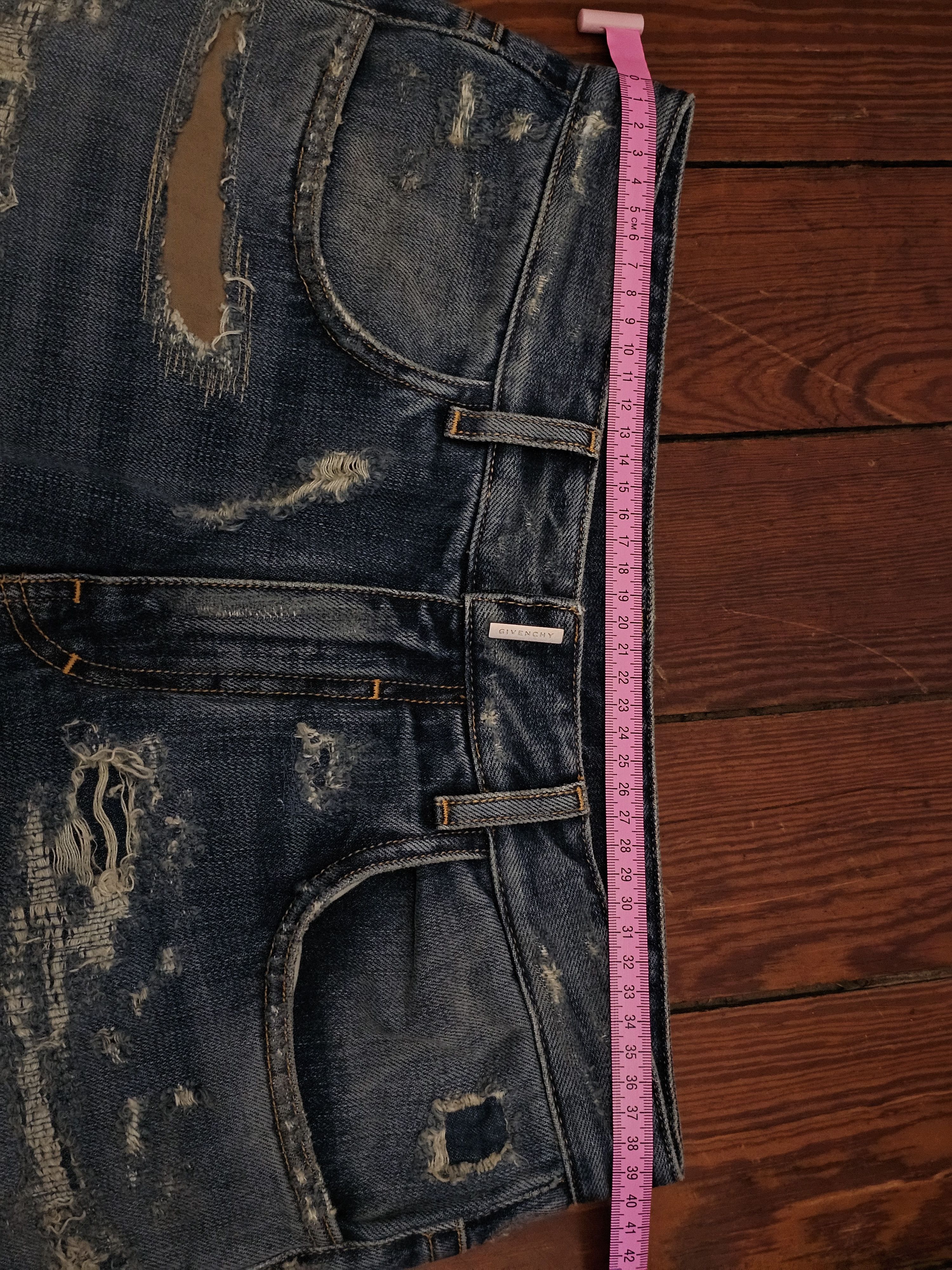 Givenchy Givenchy blue boro moleskin patch jeans, new with tags Size US 30 / EU 46 - 9 Thumbnail