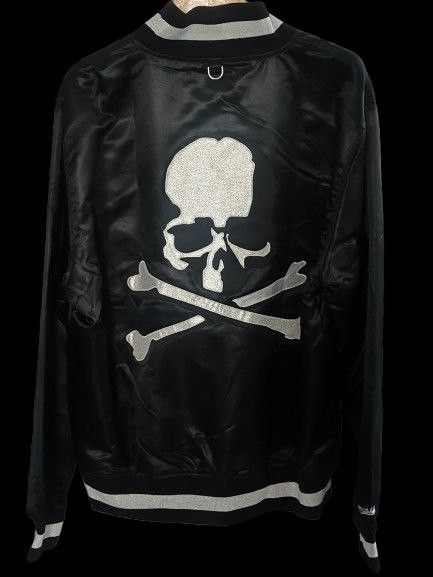 Mastermind World × Mitchell & Ness Mastermind x Mitchell and Ness Bomber 2020 Jacket Size US XL / EU 56 / 4 - 2 Thumbnail