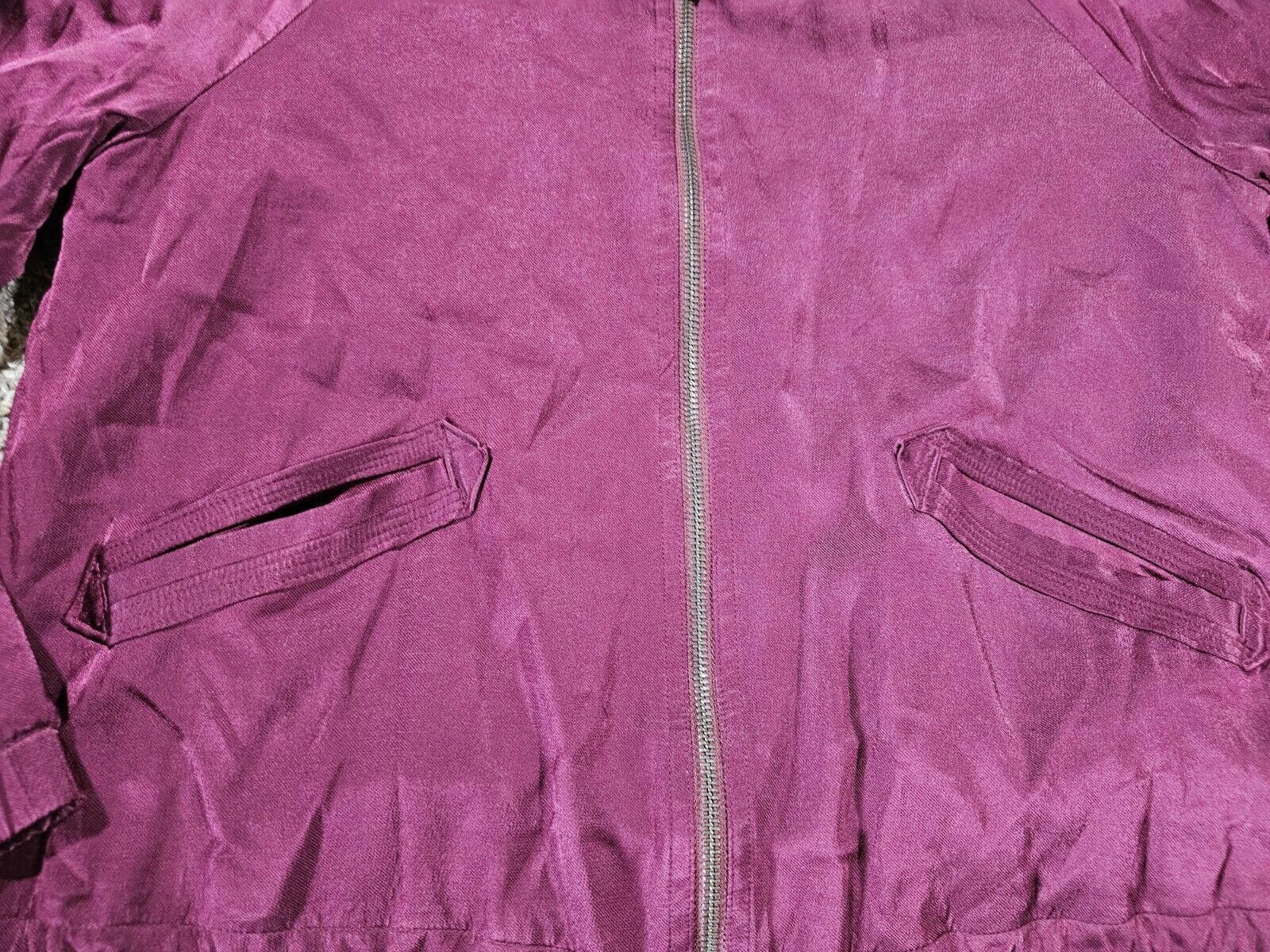 Banana Republic Banana Republic beet root fall 2018 Bomber jacket Full Zip S Size S / US 4 / IT 40 - 2 Thumbnail