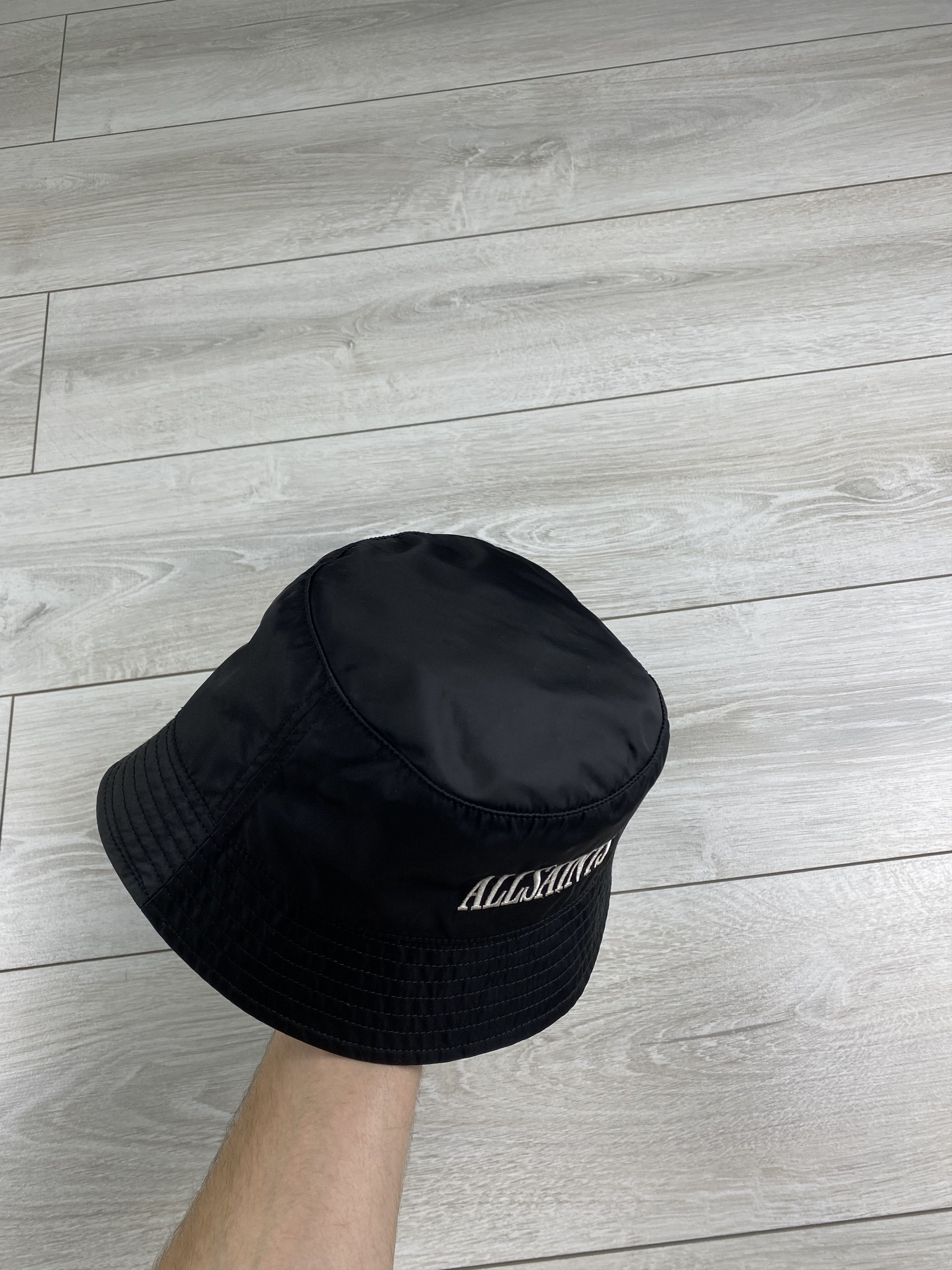 Allsaints × Vintage Vintage AllSaints state nylon bucket hat Size ONE SIZE - 12 Thumbnail