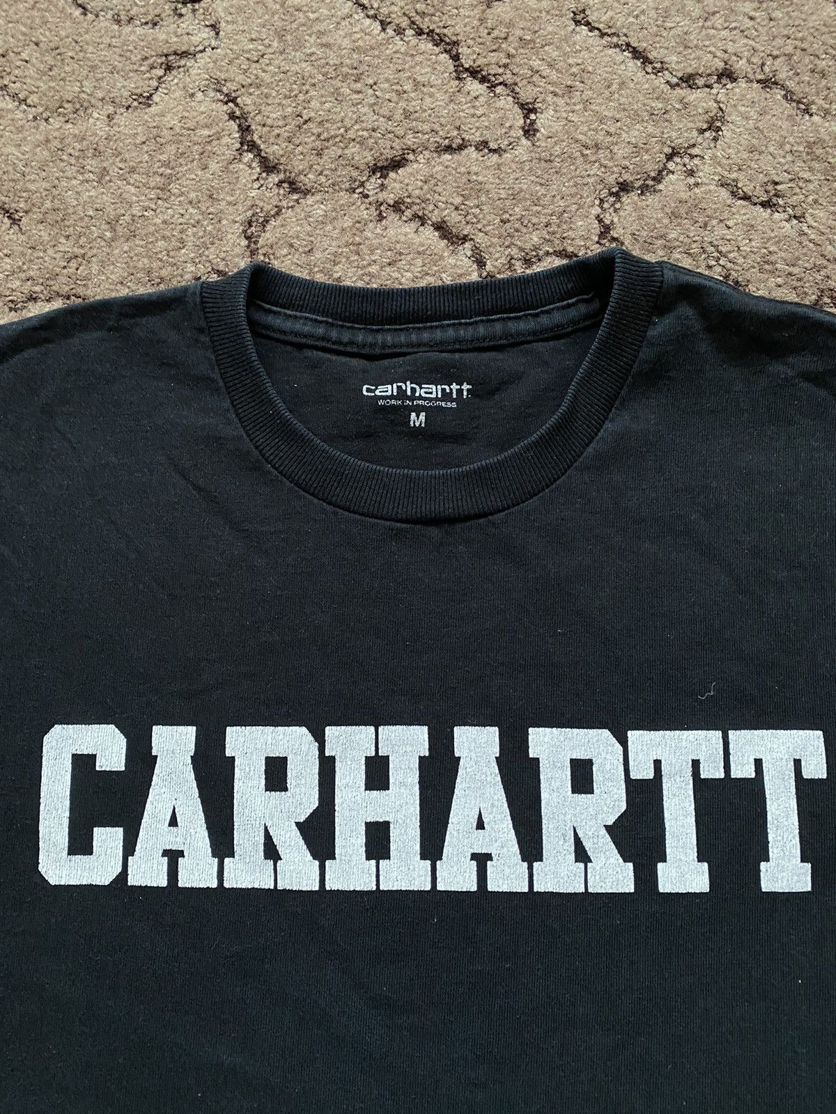 Carhartt × Carhartt Wip 🛹Basic Carhartt big logo t-shirt Size US M / EU 48-50 / 2 - 3 Thumbnail