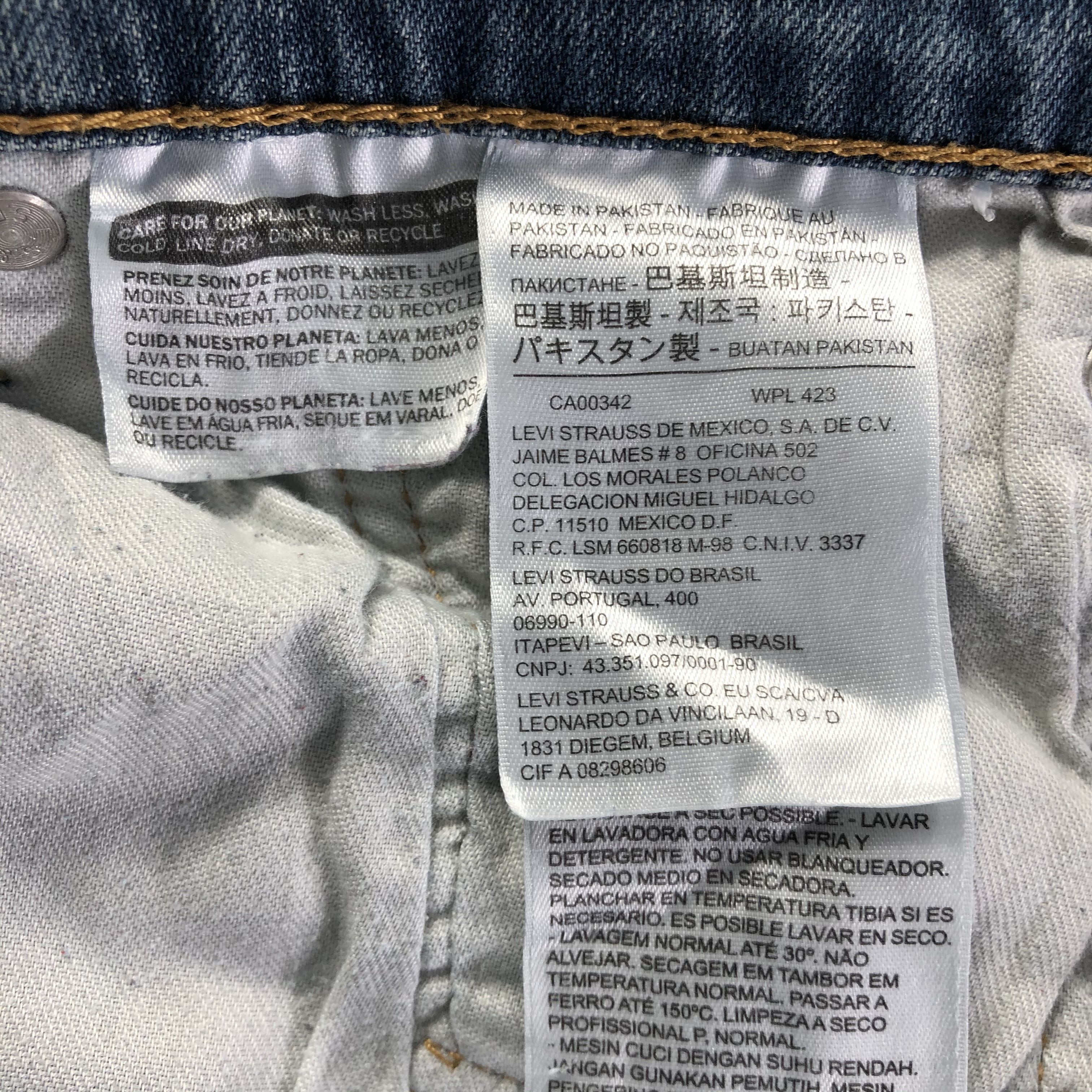 Levi's Vintage Levis 514 Jeans-J4132 Size US 32 / EU 48 - 11 Thumbnail