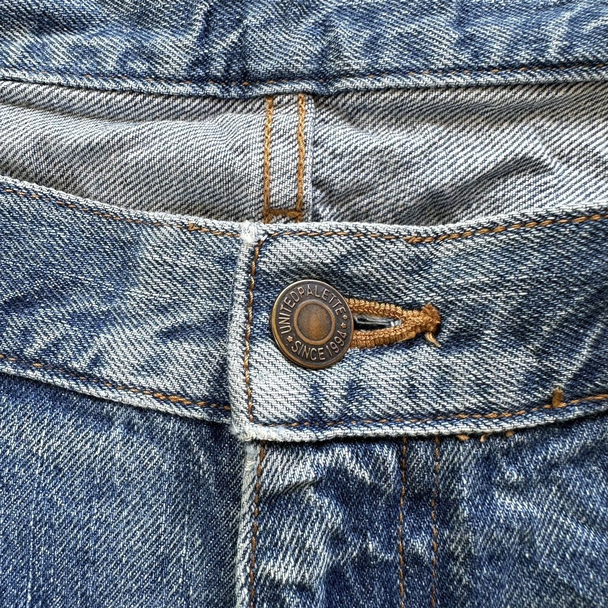 Japanese Brand Vintage Japanese Distressed Jean Faded Denim Pant W36 Size US 36 / EU 52 - 6 Thumbnail