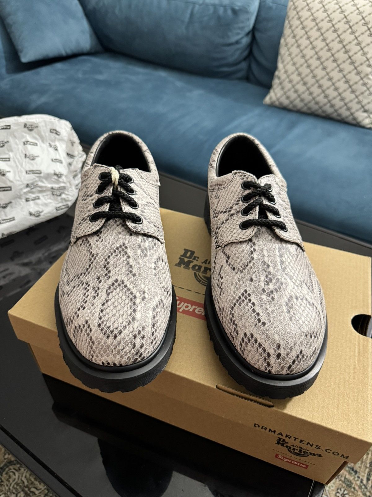 Supreme Supreme x Doc Martens Size US 10.5 / EU 43-44 - 2 Thumbnail