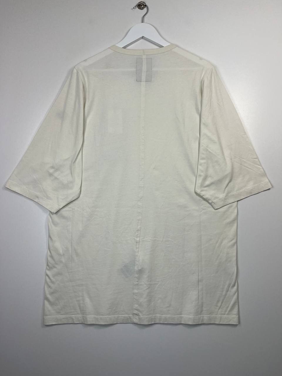 Moncler Moncler x Rick Owens Crewneck T Shirt Milk NWT M4630 Mens M Size US M / EU 48-50 / 2 - 11 Thumbnail