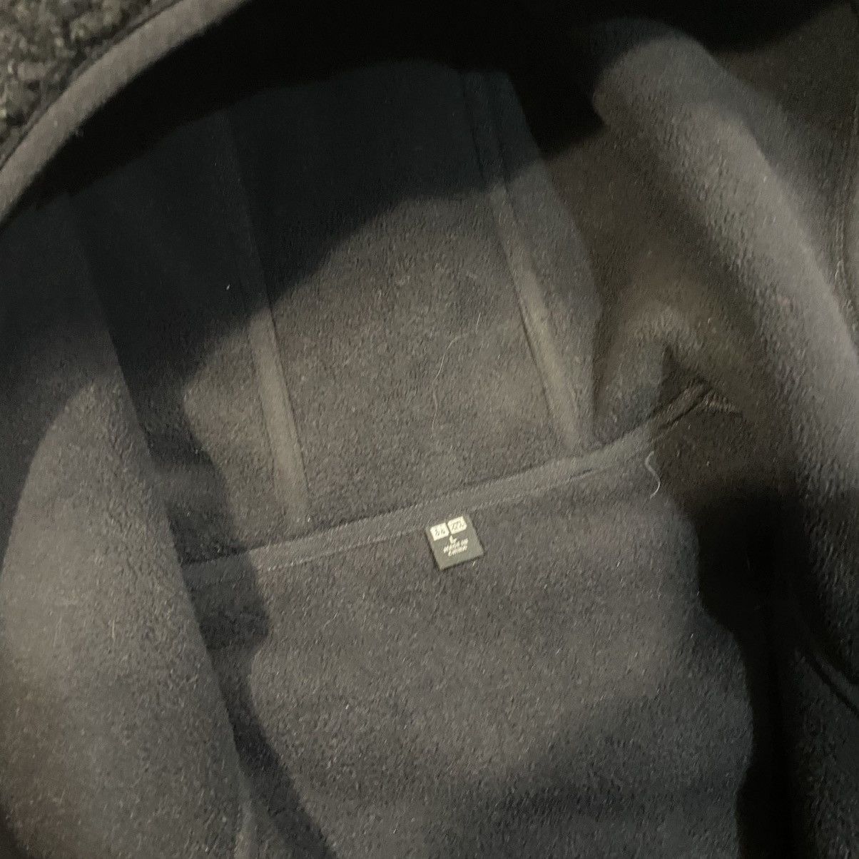 Uniqlo UNIQLO ZIPPED HAIRY FLEECE JACKET BLACK Size US L / EU 52-54 / 3 - 7 Thumbnail