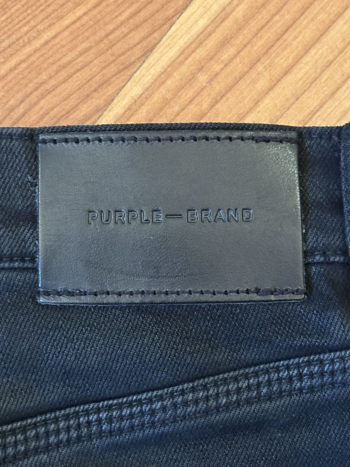 Purple Brand Purple Brand Black Resin Jeans Size US 32 / EU 48 - 4 Thumbnail
