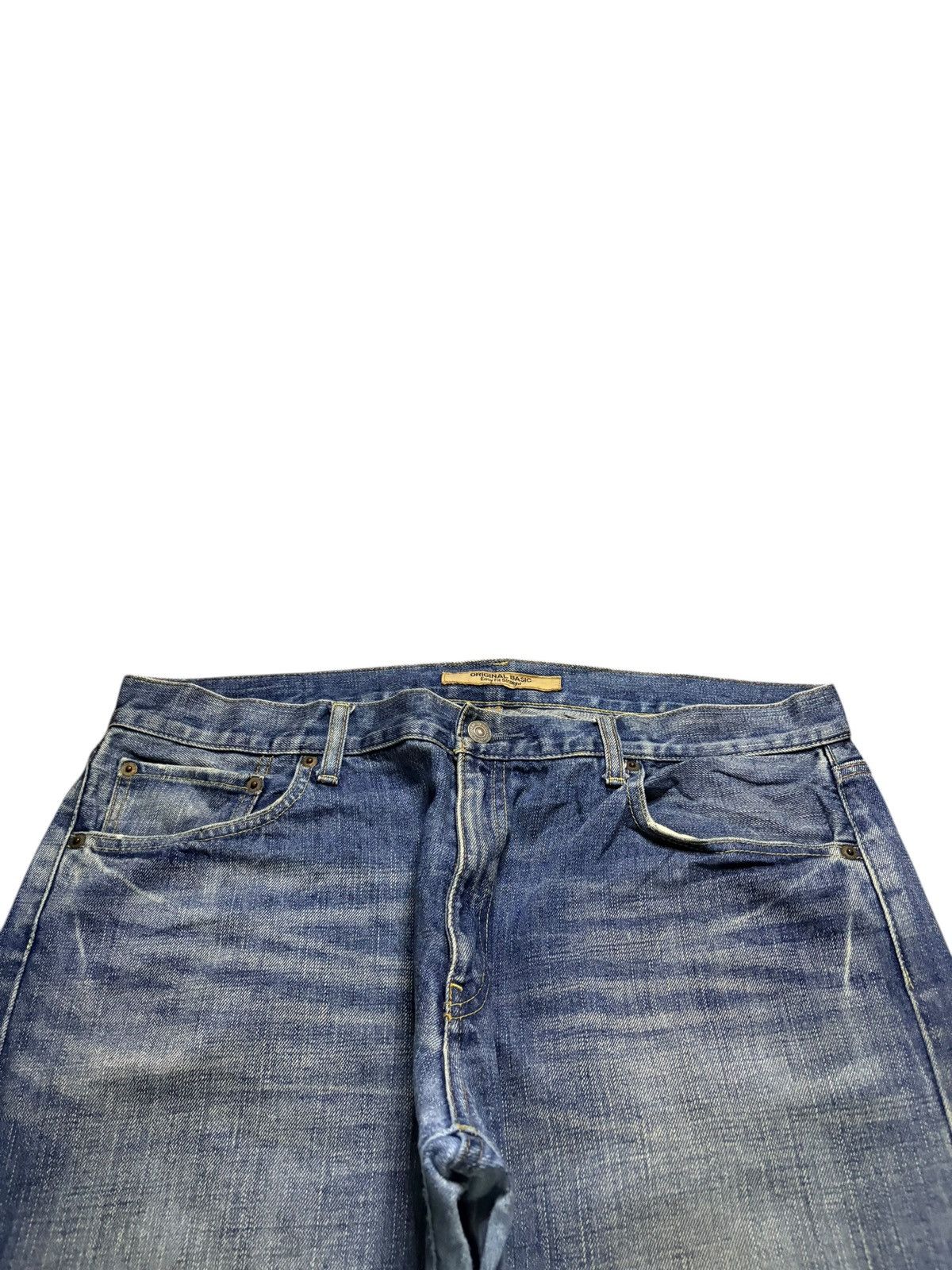 Uniqlo Vintage Uniqlo Mud Wash Loose Baggy Jeans Size US 36 / EU 52 - 4 Thumbnail