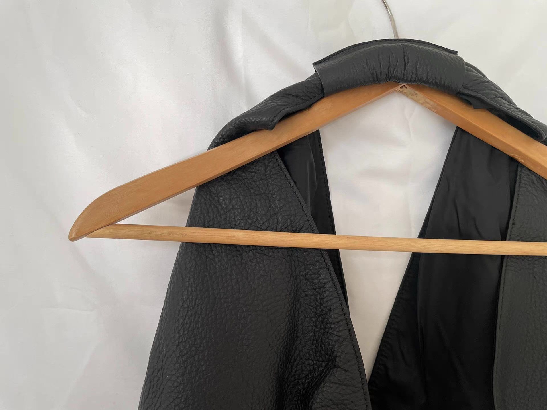 MM6 MM6 Maison Margiela Oversized Cowhide Triangle Bag Ｑ21 Size ONE SIZE - 6 Thumbnail