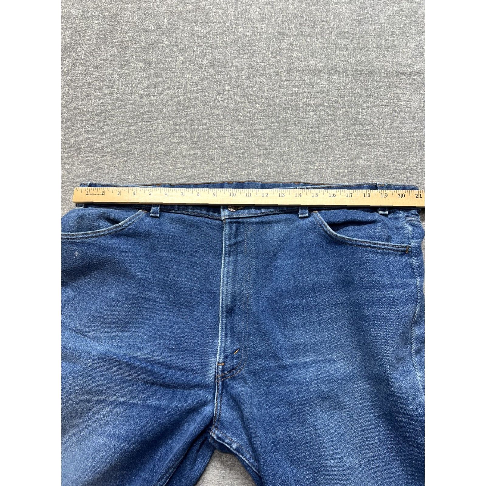 Levi's VINTAGE Levi's Levi Strauss Skosh More USA Black Tab Men's Jeans 46x33 Size US 42 / EU 58 - 6 Thumbnail
