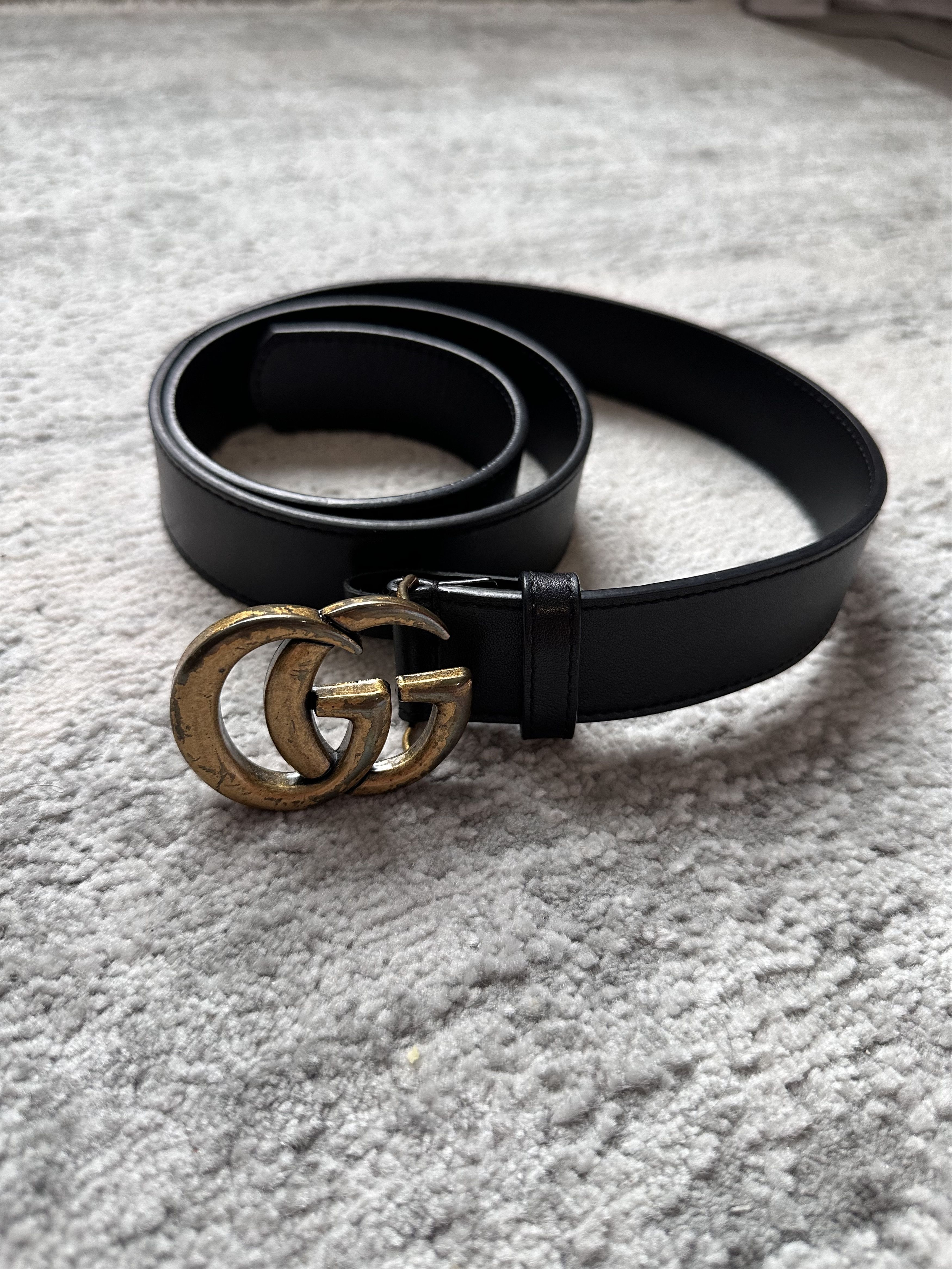 Gucci Gucci leather belt Size 32 - 1 Thumbnail