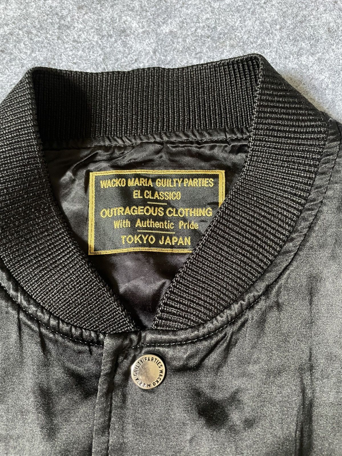 Wacko Maria Wacko Maria Guilty Parties Bomber Jacket (Made in Japan) Size US M / EU 48-50 / 2 - 7 Thumbnail