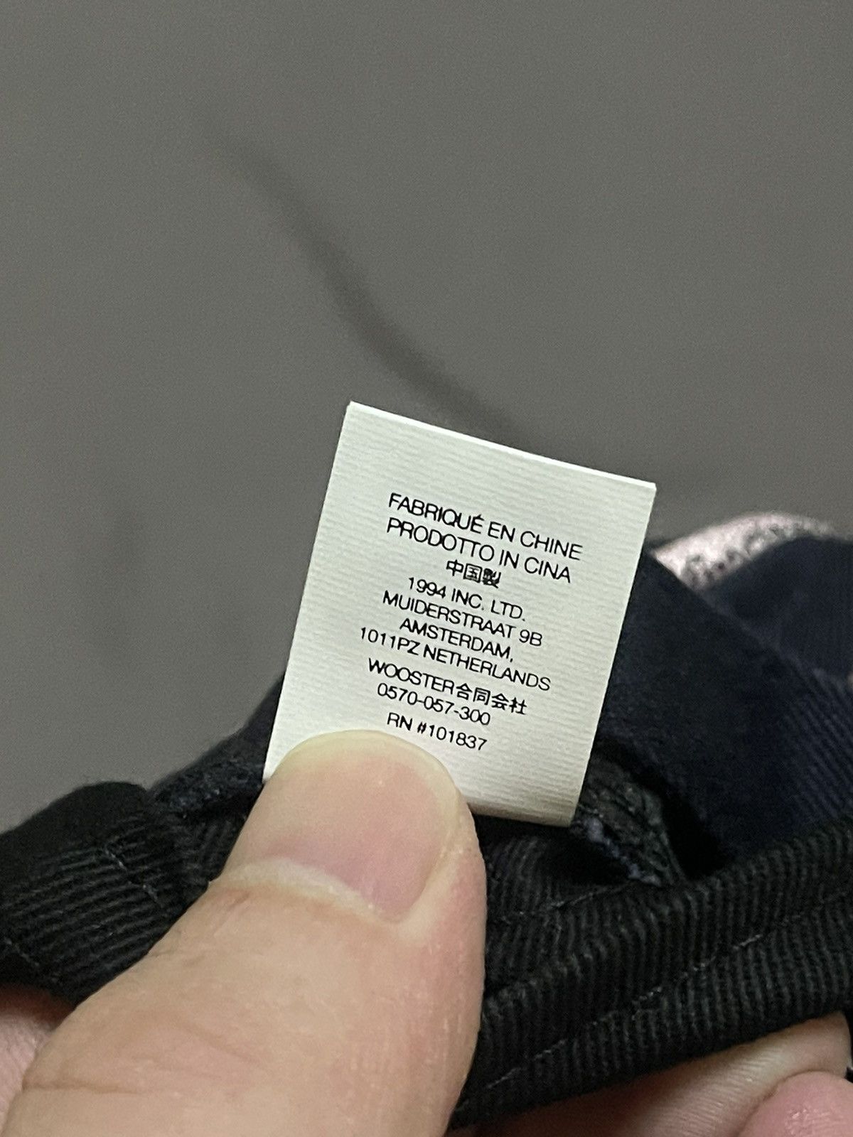 Supreme Supreme navy spread 6-panel hat cap Size ONE SIZE - 6 Thumbnail