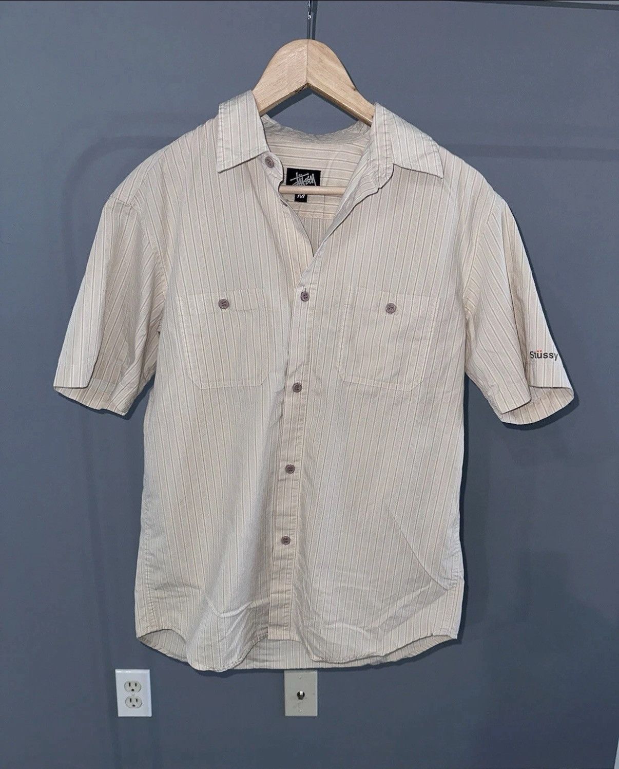 Stussy Vintage Stussy Button Up Shirt Made in USA Size US M / EU 48-50 / 2 - 1 Thumbnail