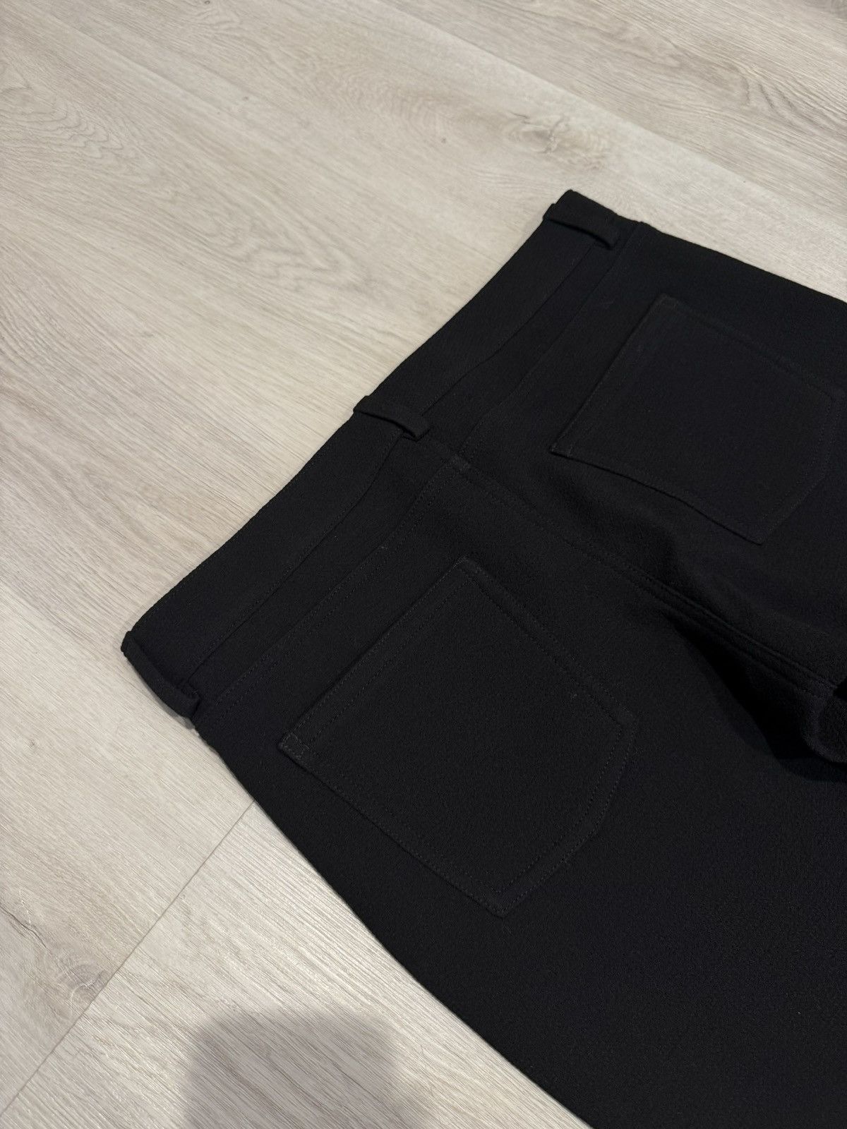 Balmain s/s 2022 wide leg wool flared dress pants!! Size US 32 / EU 48 - 5 Thumbnail
