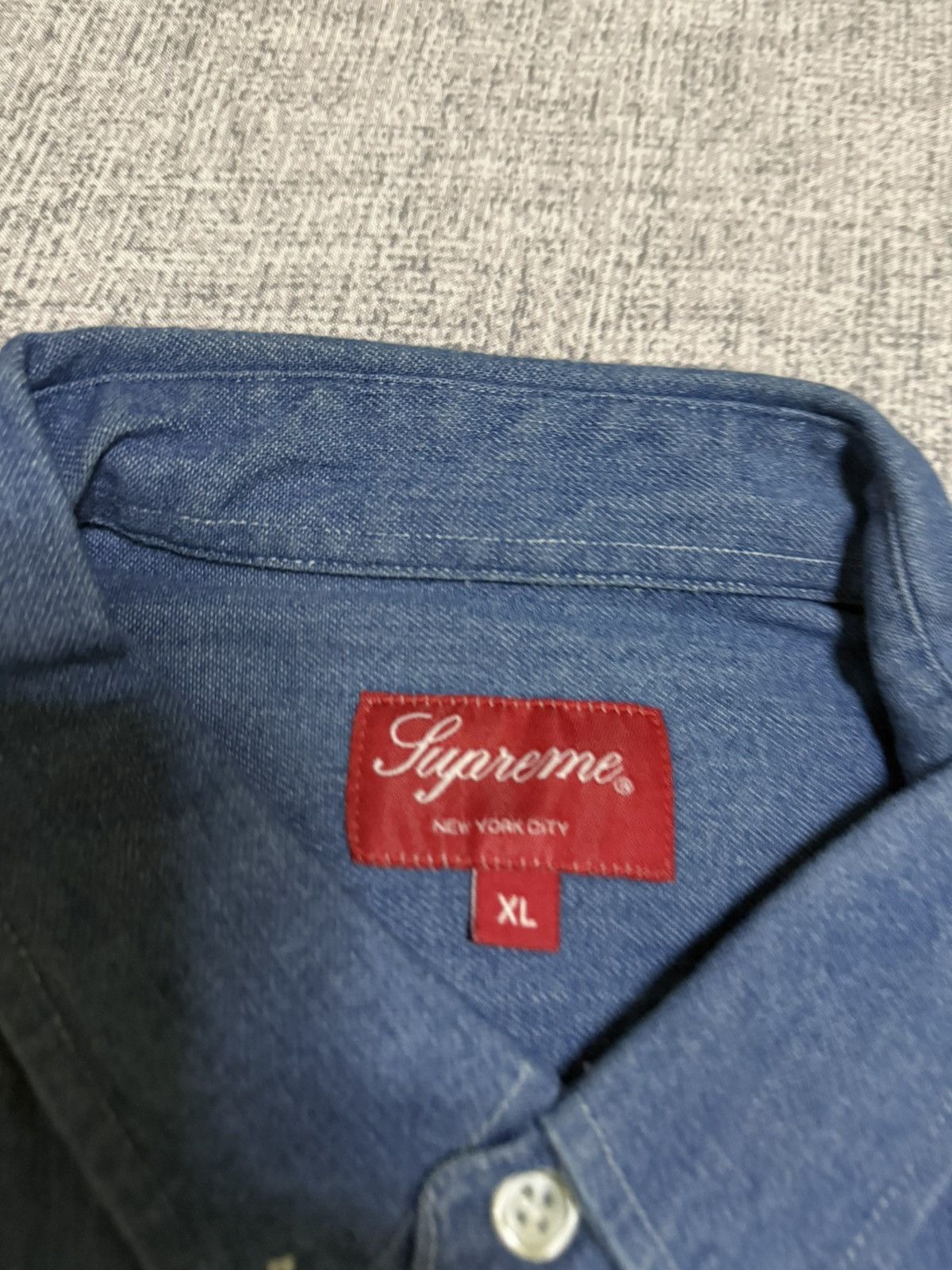 Supreme Supreme pink panther denim shirt Size US XL / EU 56 / 4 - 4 Thumbnail
