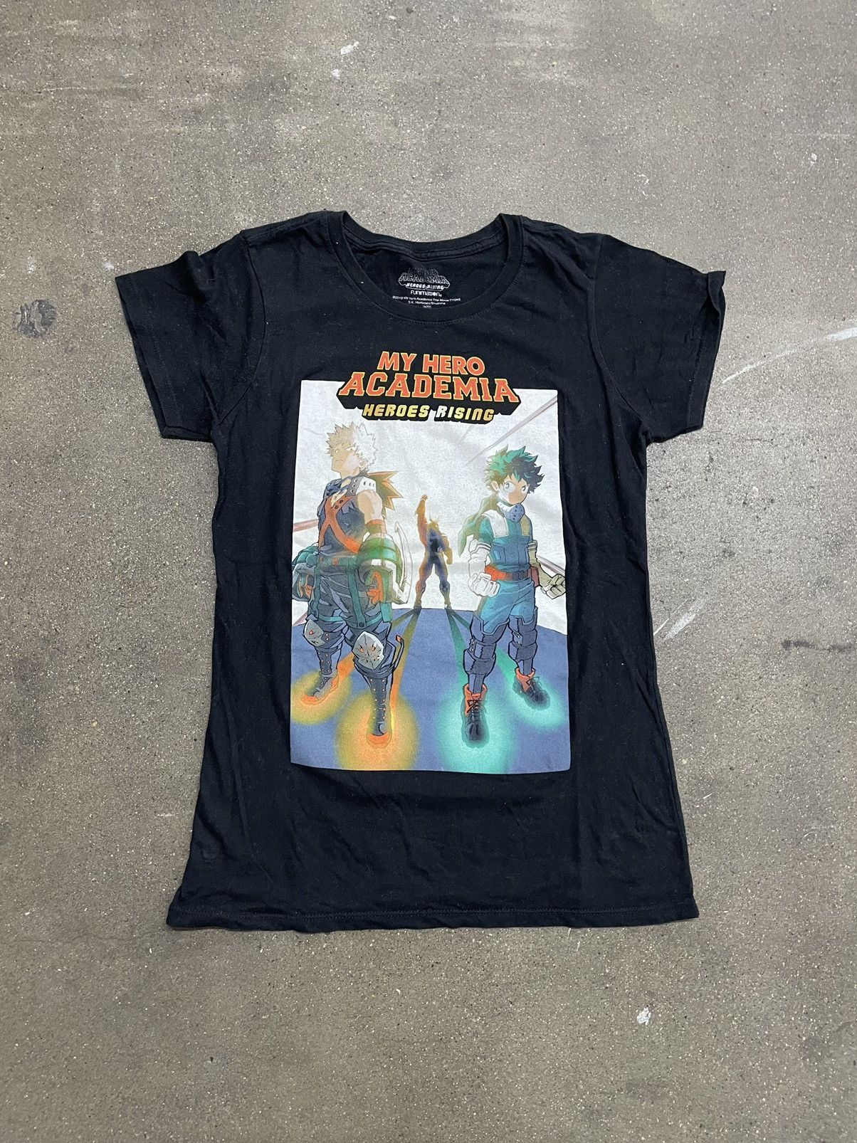 Vintage My Hero Academia Heroes Rising T-Shirt Size US M / EU 48-50 / 2 - 1 Thumbnail