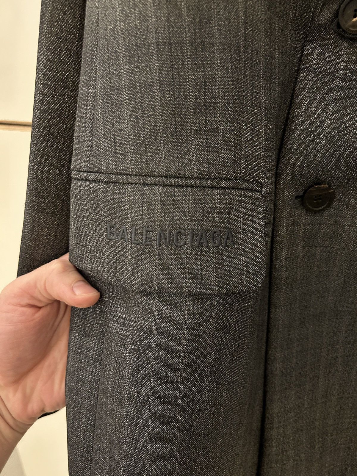 Balenciaga Balenciaga Men’s Blazer Size 46L - 4 Thumbnail