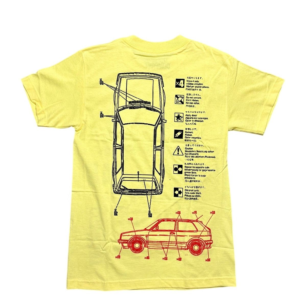 Other New Men's Small 100% Cotton Yellow Shirt by The Car Company Size US S / EU 44-46 / 1 - 2 Thumbnail