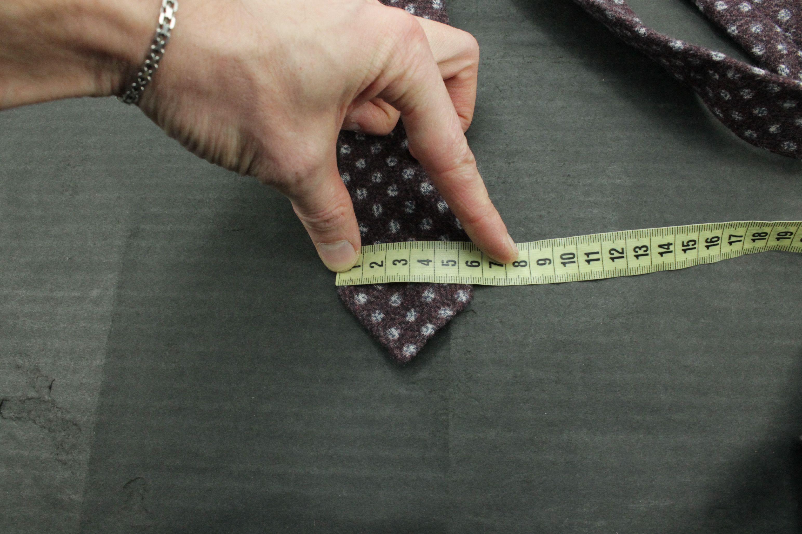 Designer × Hugo Boss Hugo Boss Skinny Fleece Wool Silk Tie Men's Size ONE SIZE - 5 Thumbnail