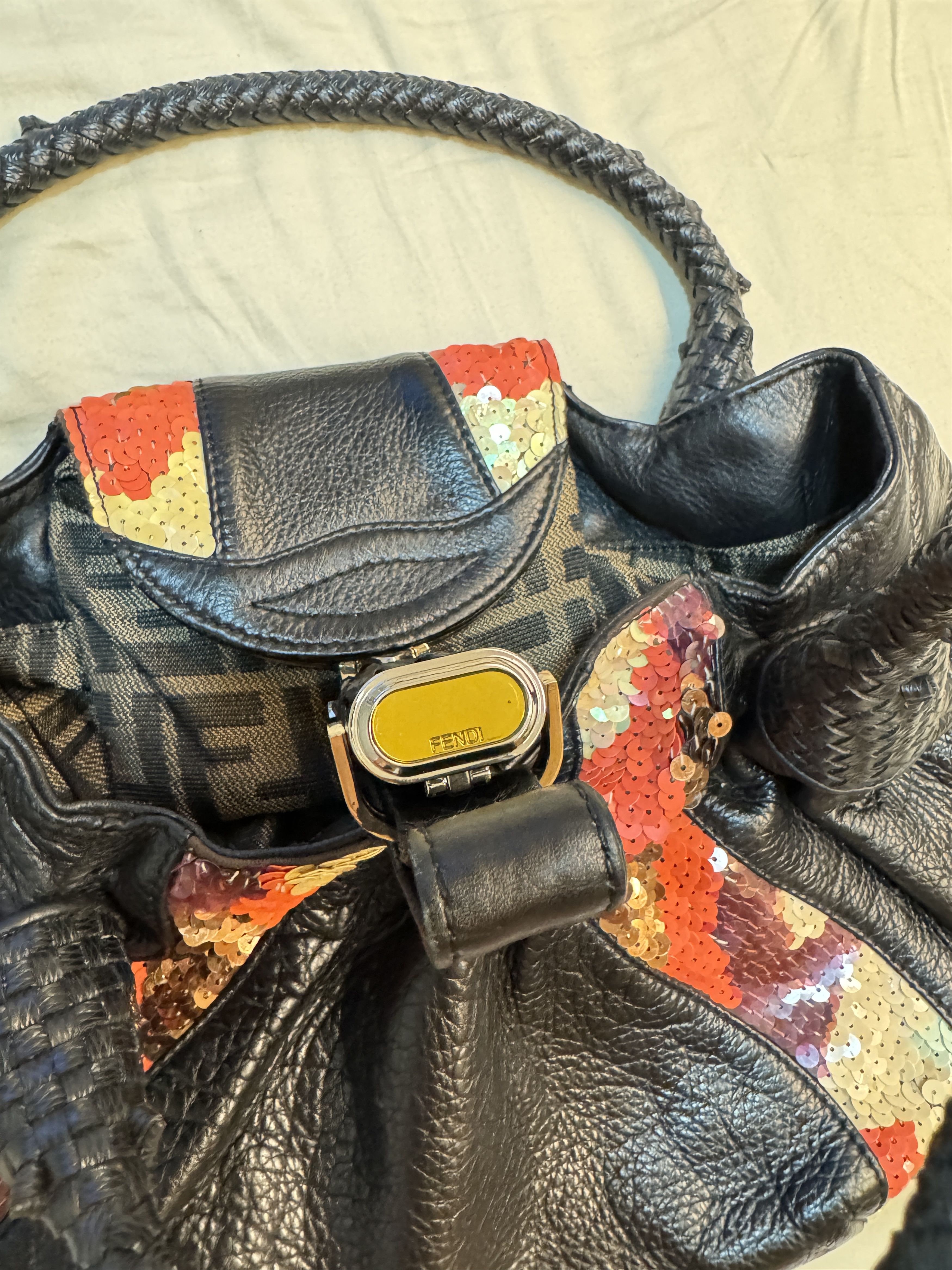 Fendi Vintage Fendi Spy Bag with Sequins Size ONE SIZE - 5 Thumbnail