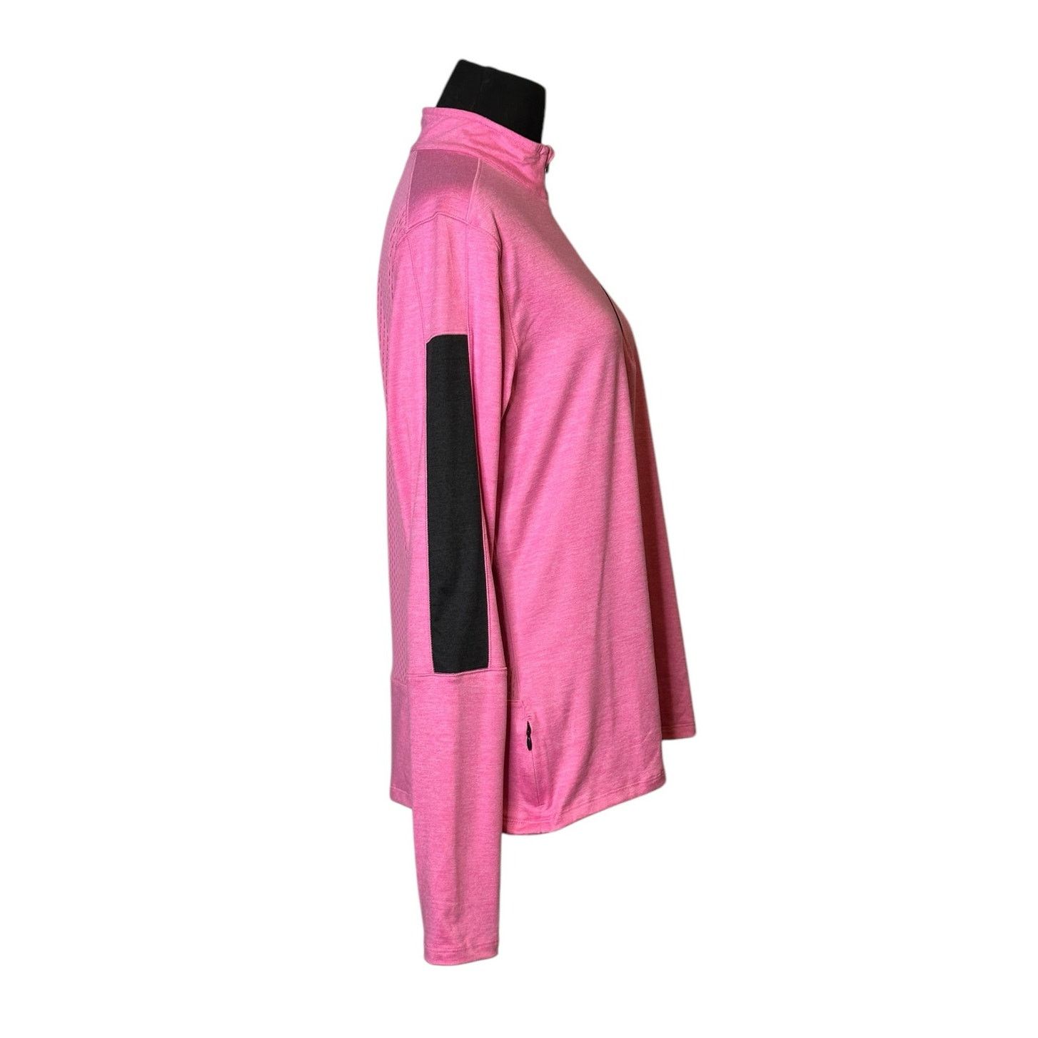 Reebok Reebok pink long sleeves pullover top size Large Size L / US 10 / IT 46 - 16 Thumbnail
