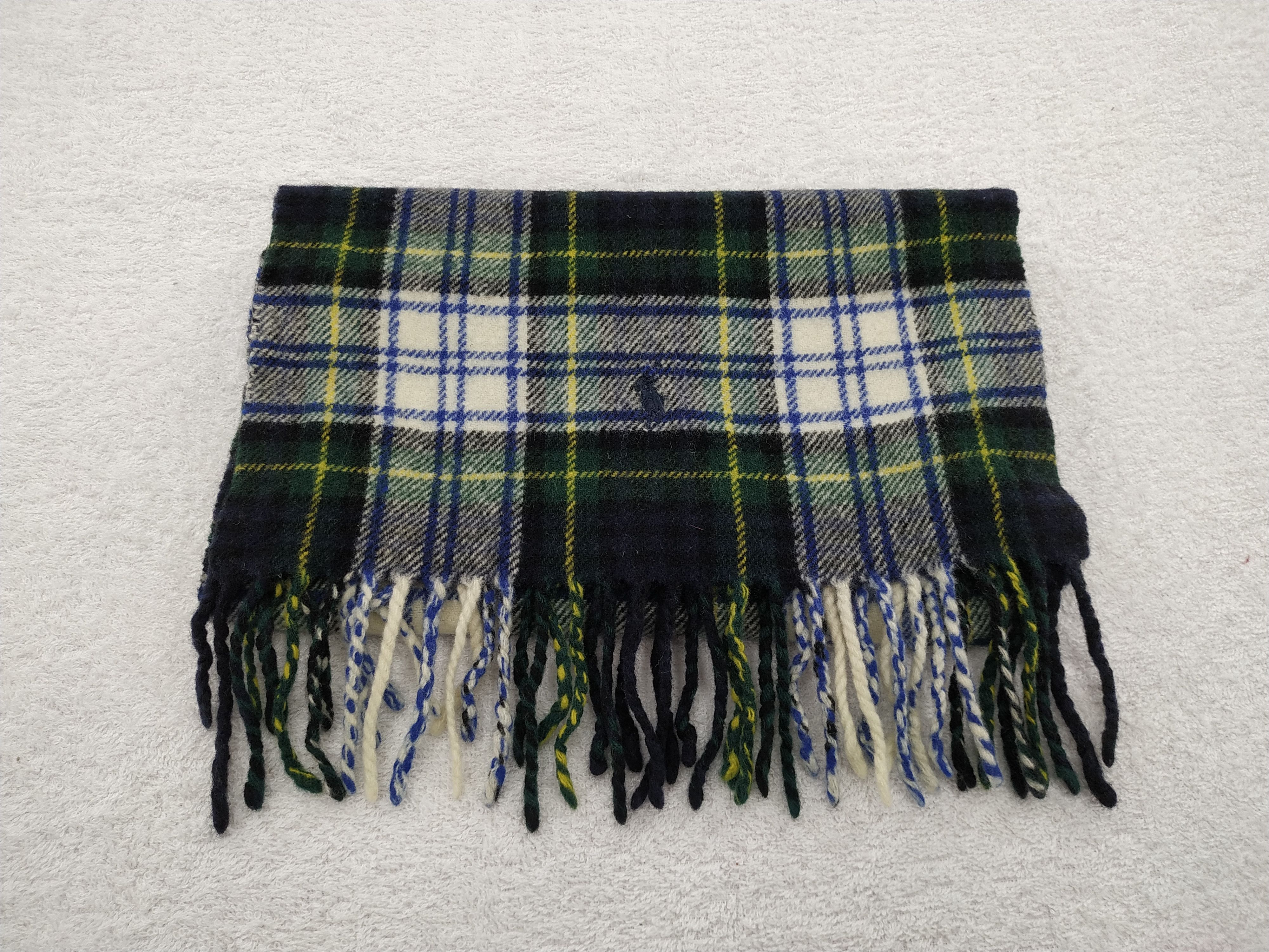 Polo Ralph Lauren Vintage Polo Ralph Lauren Wool Scarf/Muffler/Neckwear MF066 Size ONE SIZE - 3 Thumbnail