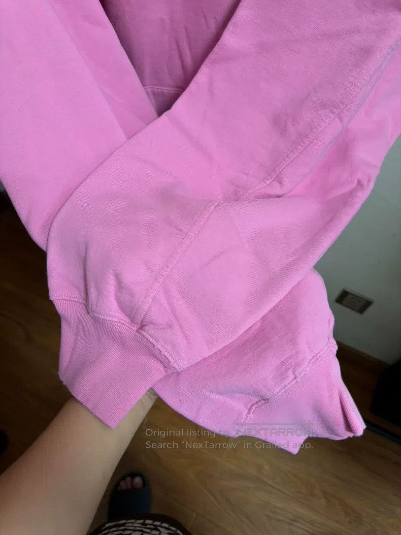 Balenciaga Balenciaga Pink Peaceful Print Hooded Sweatshirt Size US XXS / EU 40 - 8 Thumbnail