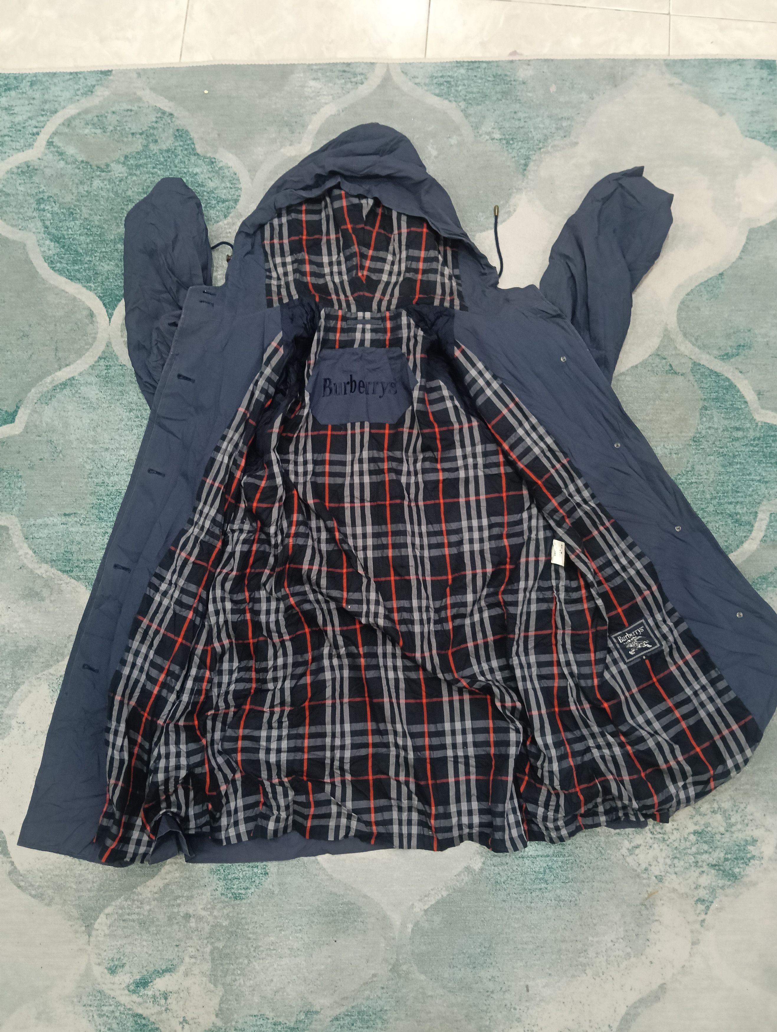 Burberry × Burberry Prorsum × Vintage Vintage Burberry NovaCheck Parka Size XXL / US 16-18 / IT 52-54 - 5 Thumbnail